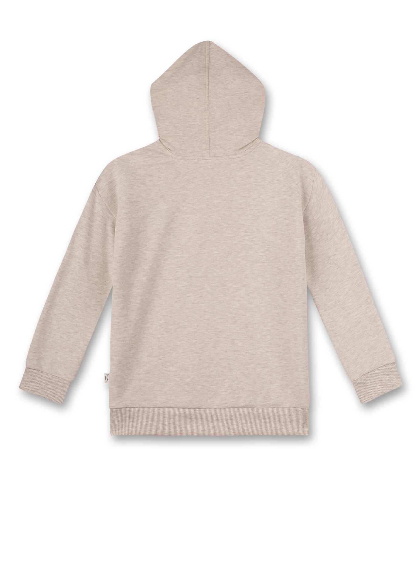 Jungen-Sweatshirt mit Kapuze Beige