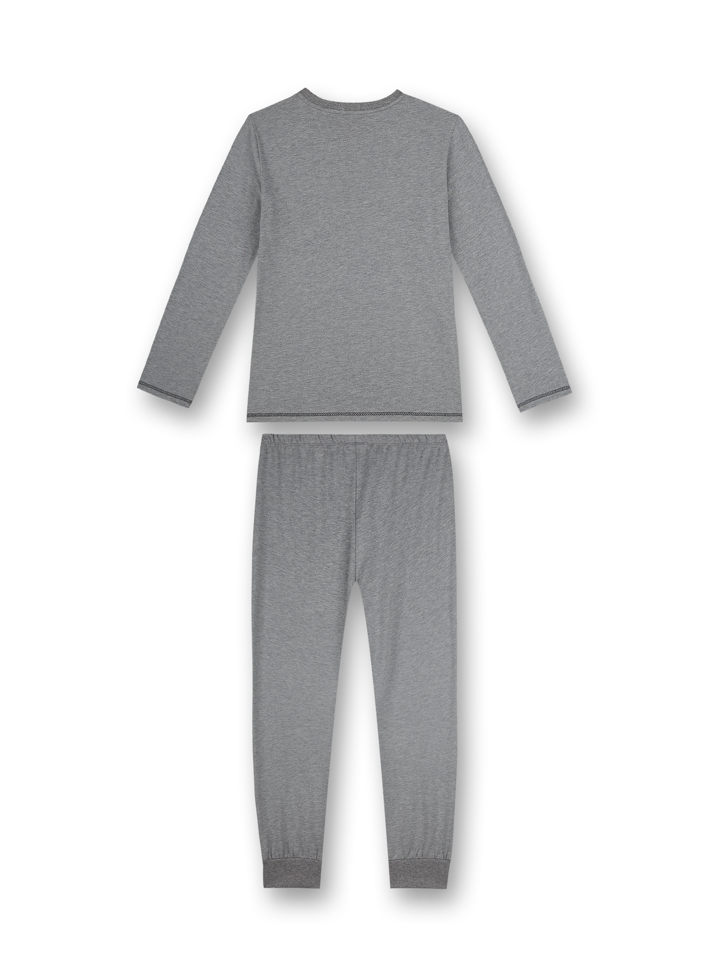 Jungen-Schlafanzug Graumelange