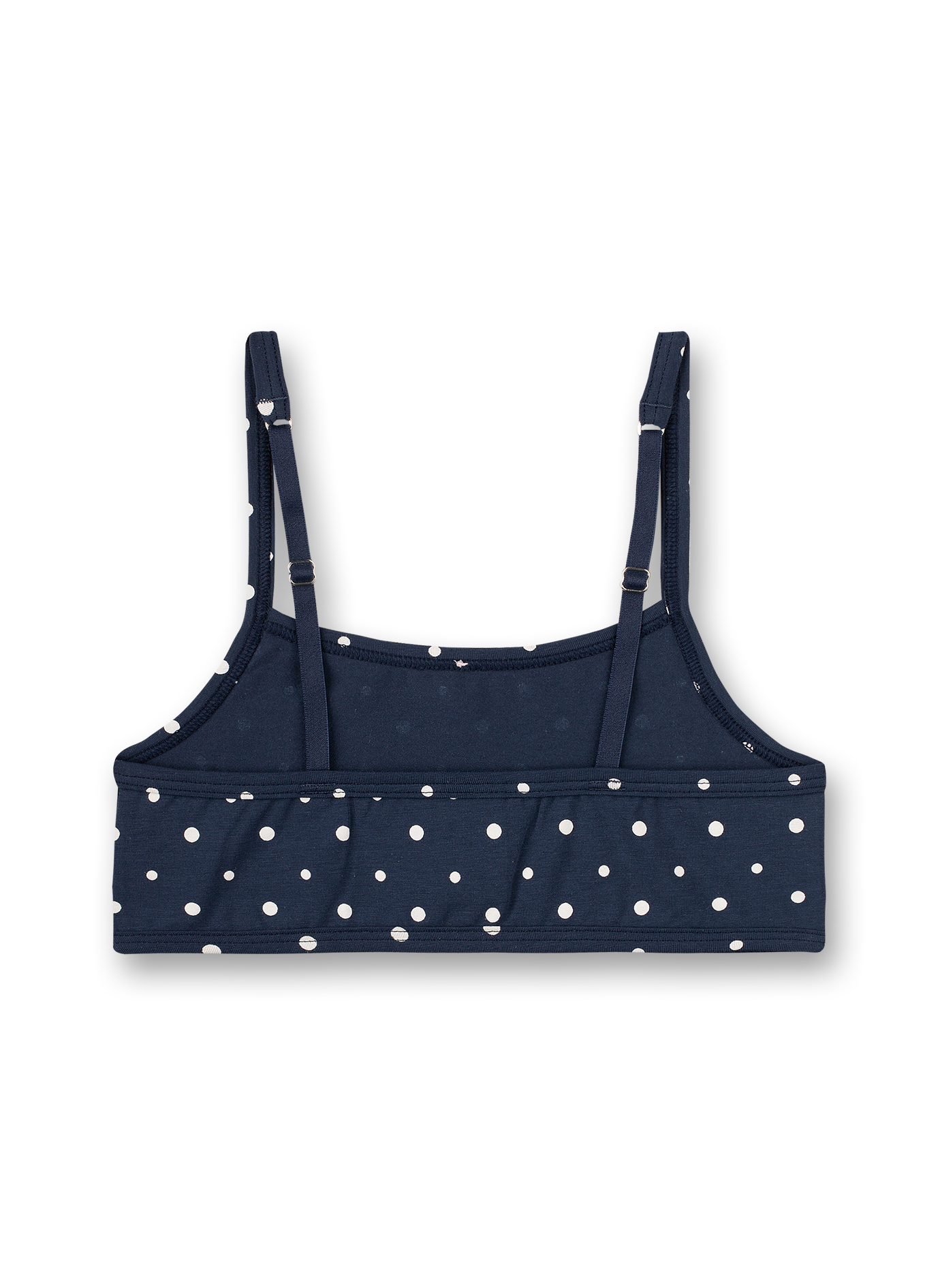 Mädchen-Bustier Dunkelblau Dots