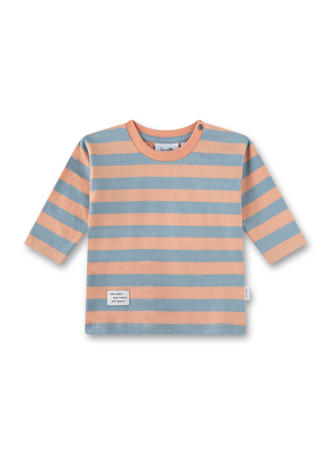 Jungen-Langarmshirt orange