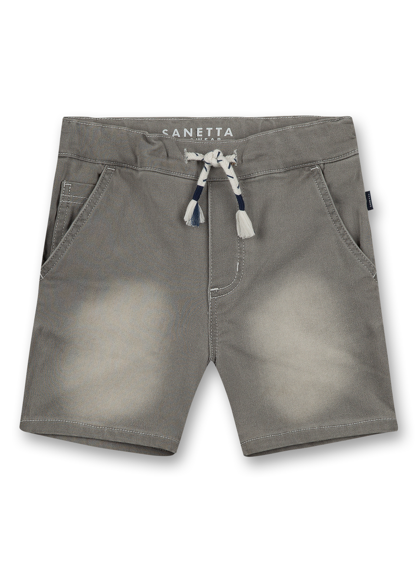 Jungen Denim-Shorts Grau 