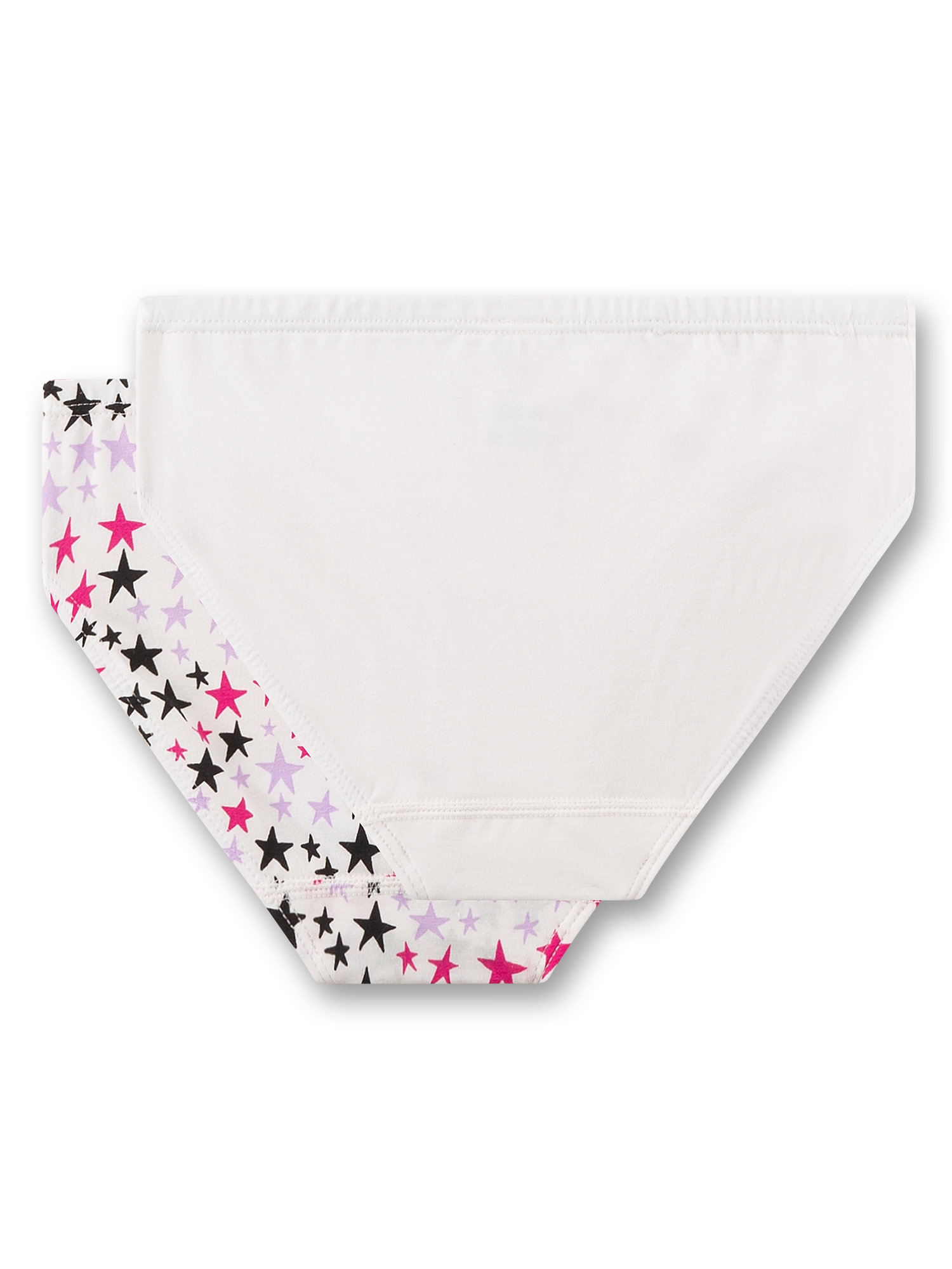 unterwäsche, slip, weiß, sternmuster, kinderslips