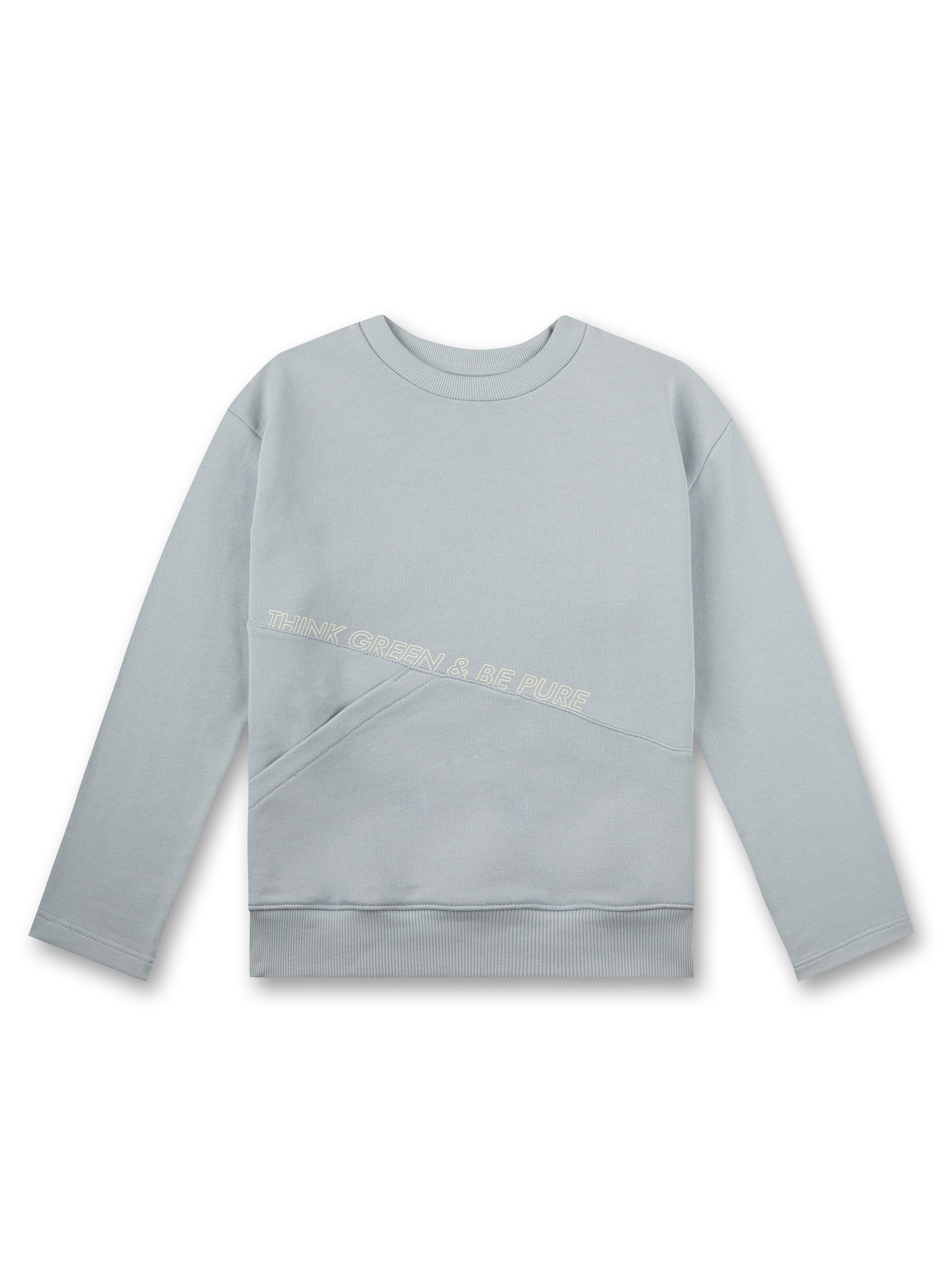 Jungen-Sweatshirt Hellblau