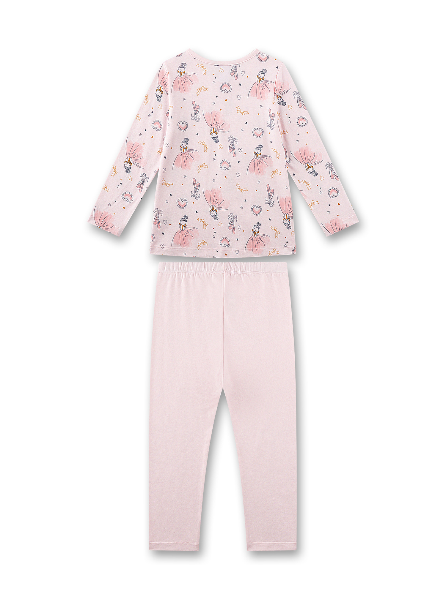 Kinderpyjama, Pyjama, Rosa, langeärmlig, Hose