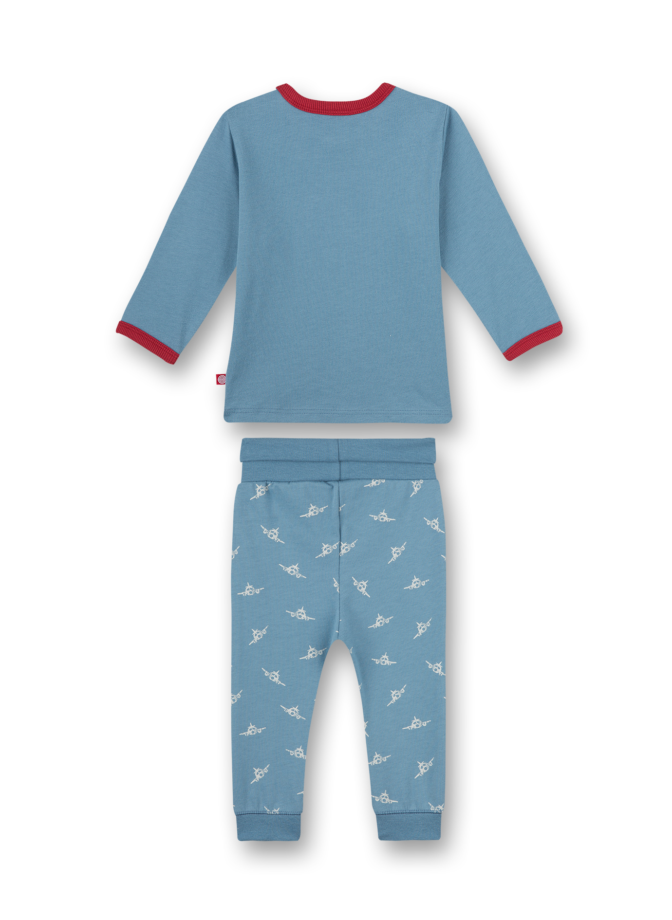 Jungen-Schlafanzug Blau Plane