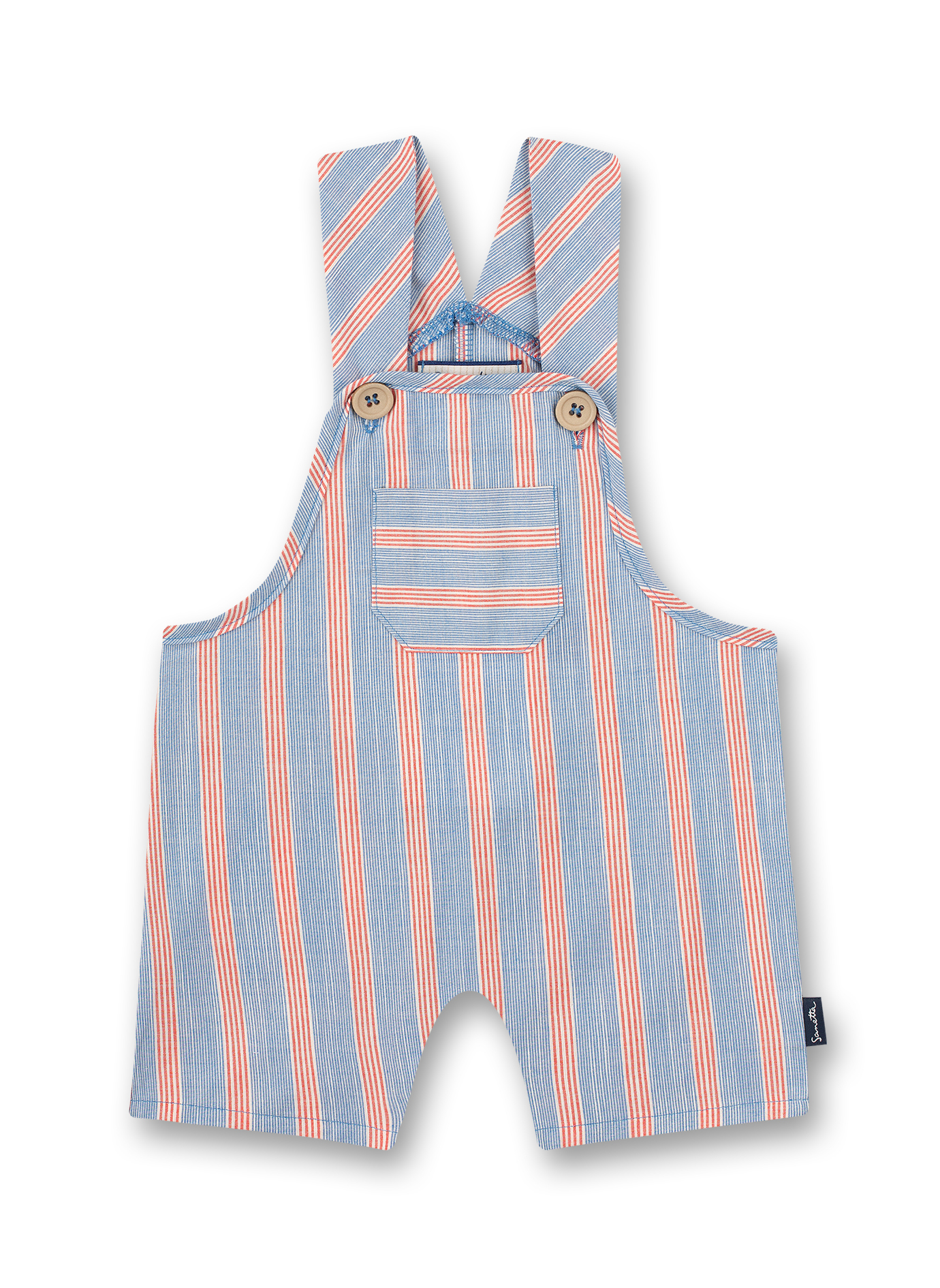 Jungen-Latzhose Blau Little Lobster