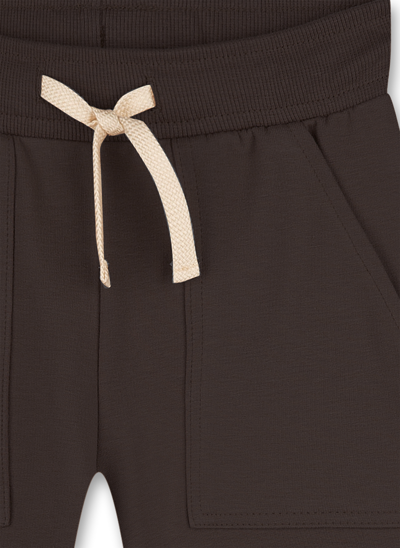 Jungen-Sweathose Dunkelbraun