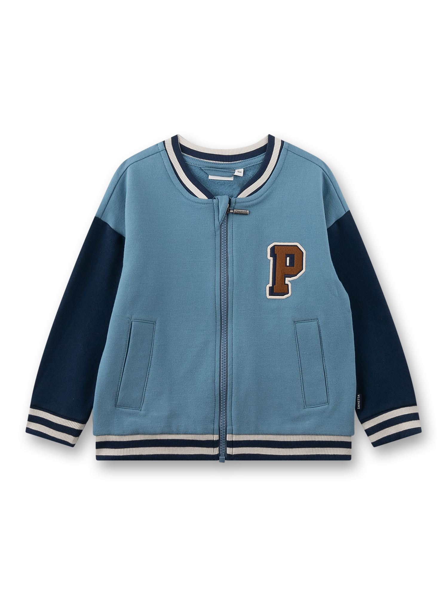Jungen-Sweatjacke blau