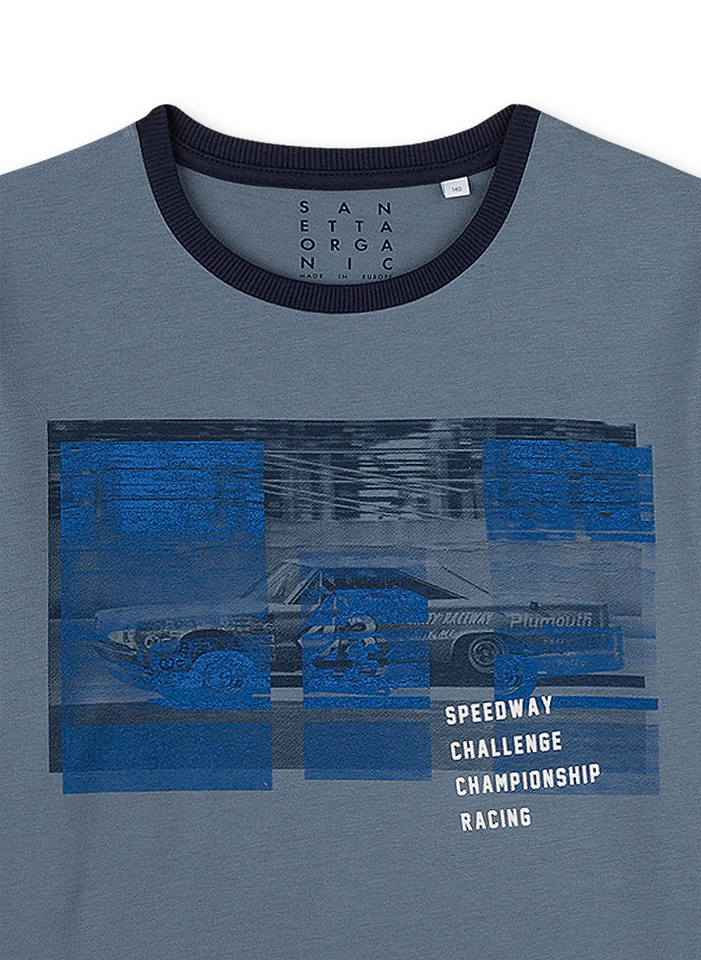 Jungen-Schlafanzug Blau Racing Academy