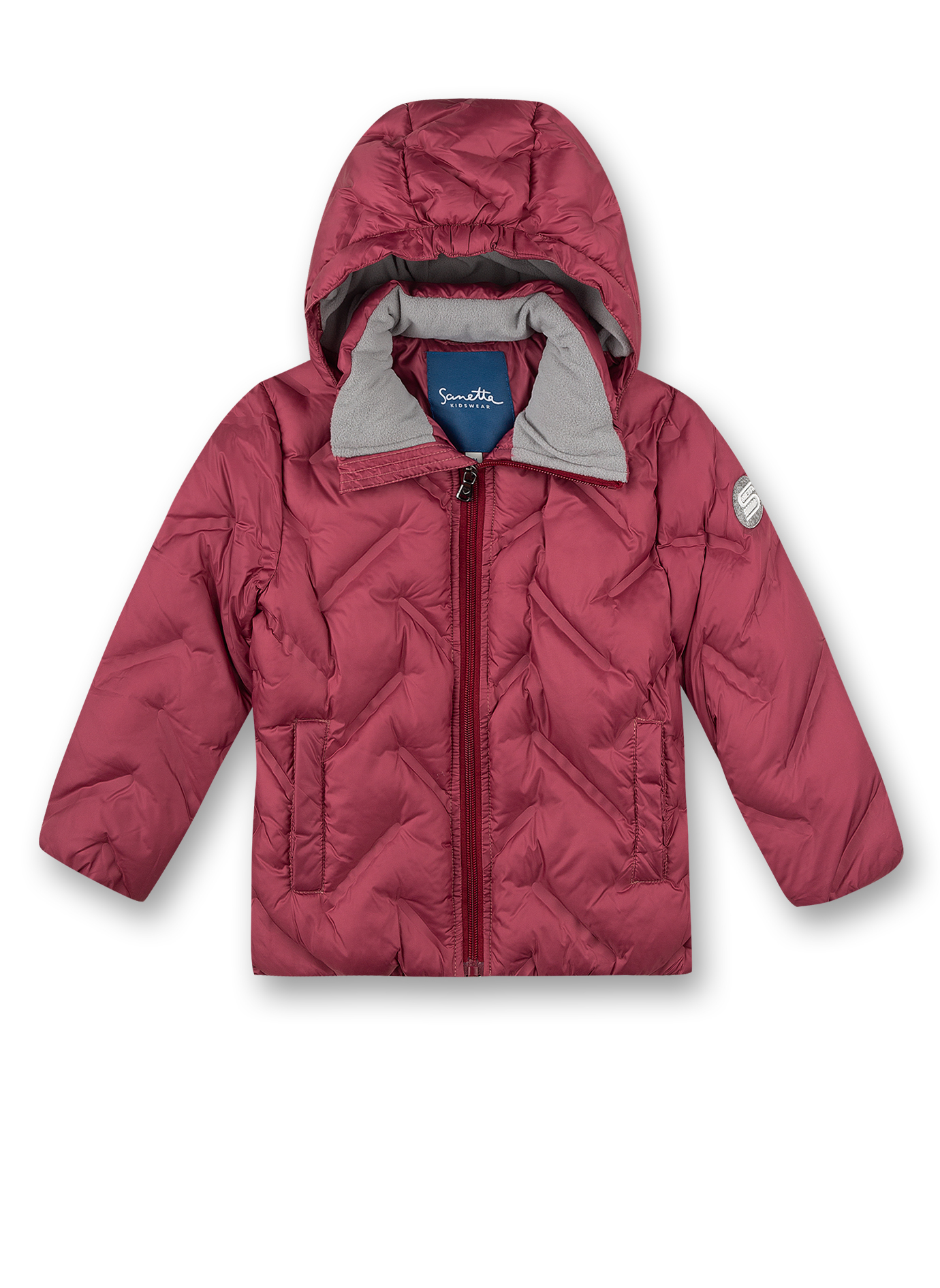 Mädchen-Outdoorjacke Rosa