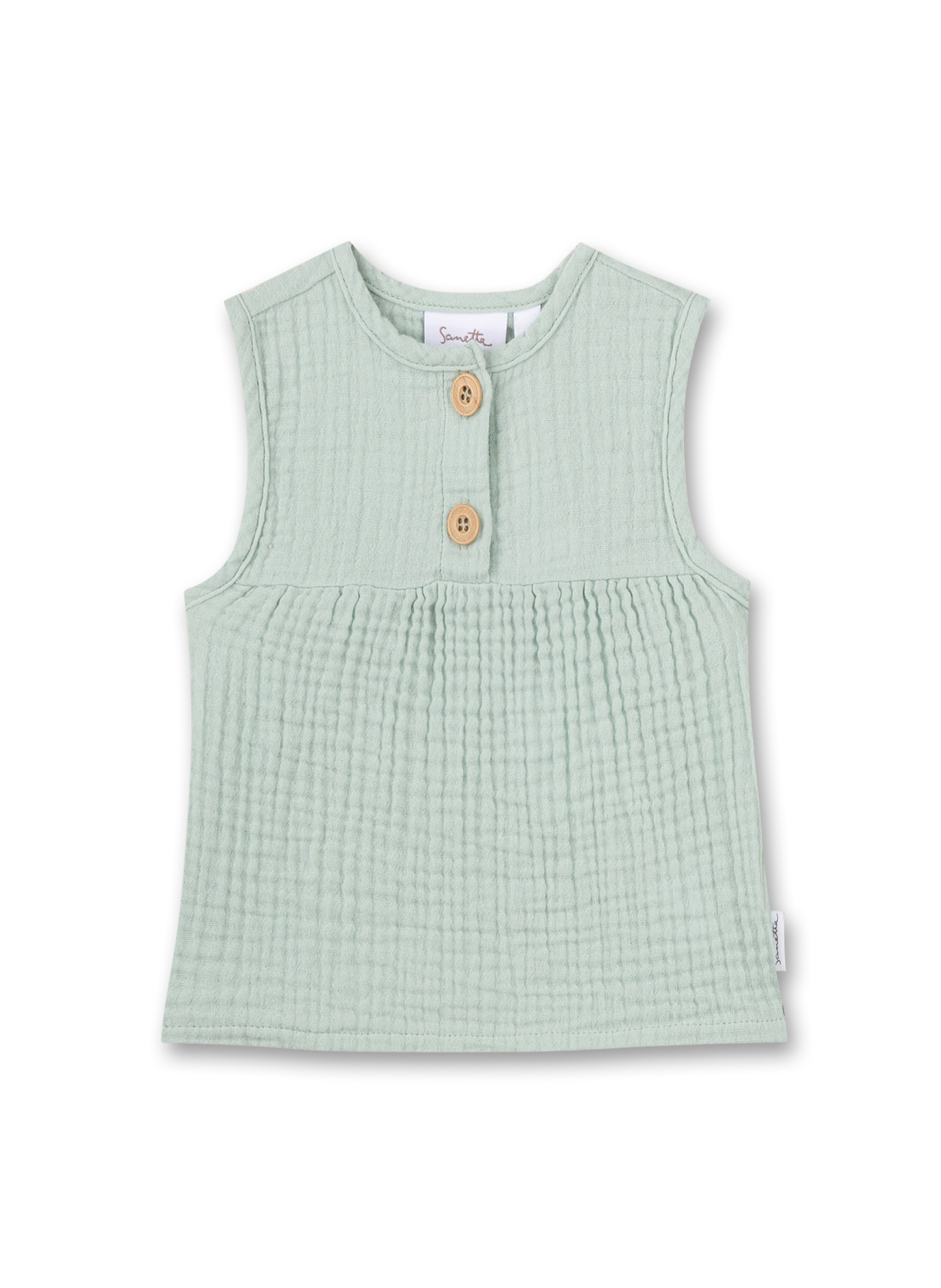 Mädchen Bluse Musselin Grün