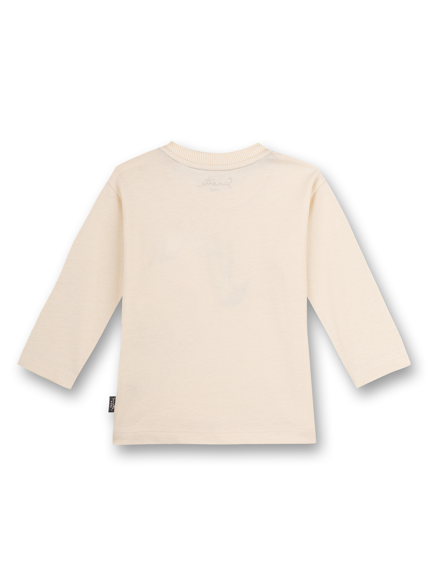 Unisex-Shirt langarm Off-White