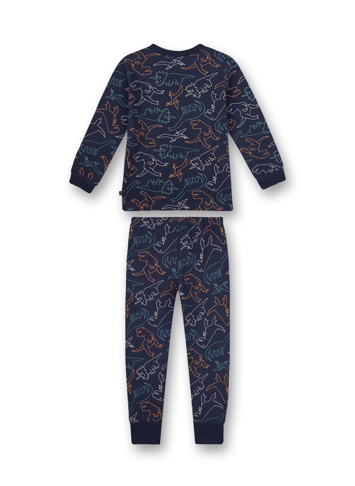 Jungen-Schlafanzug Blau Dino