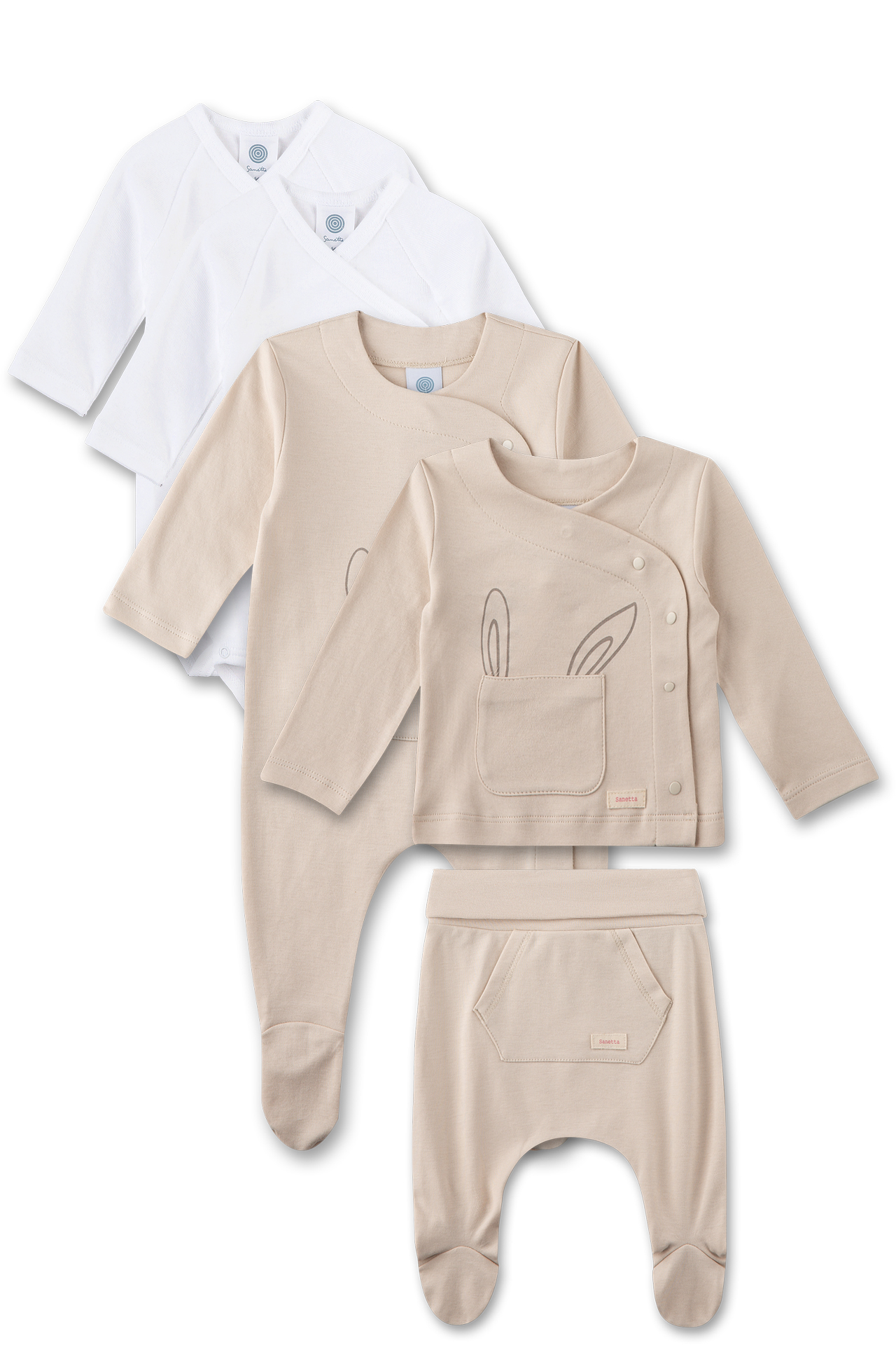 Newborn Kleidung Set (Maxi) Beige