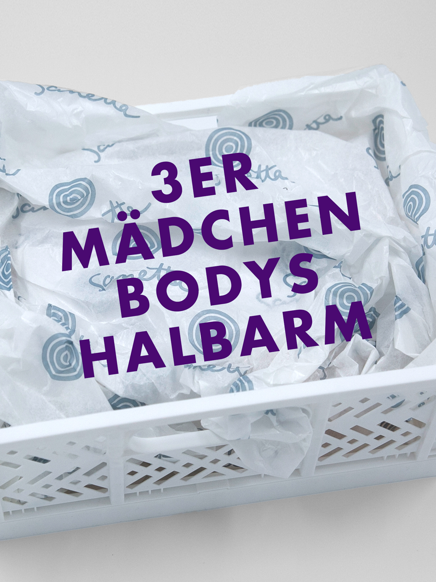 bodysuit, mädchen, halbarm, body, 3er paket