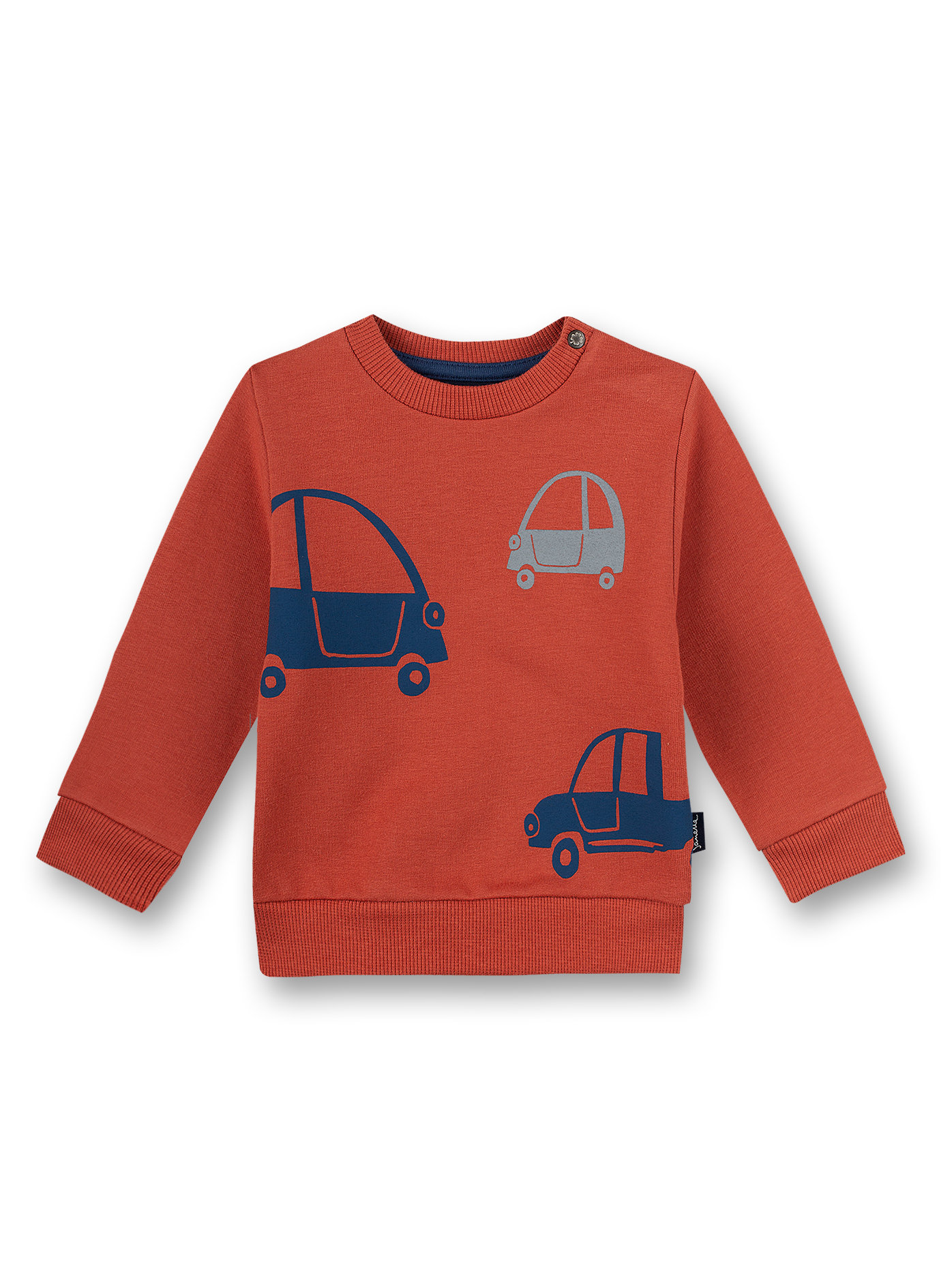 Jungen-Sweatshirt Rot Little Car