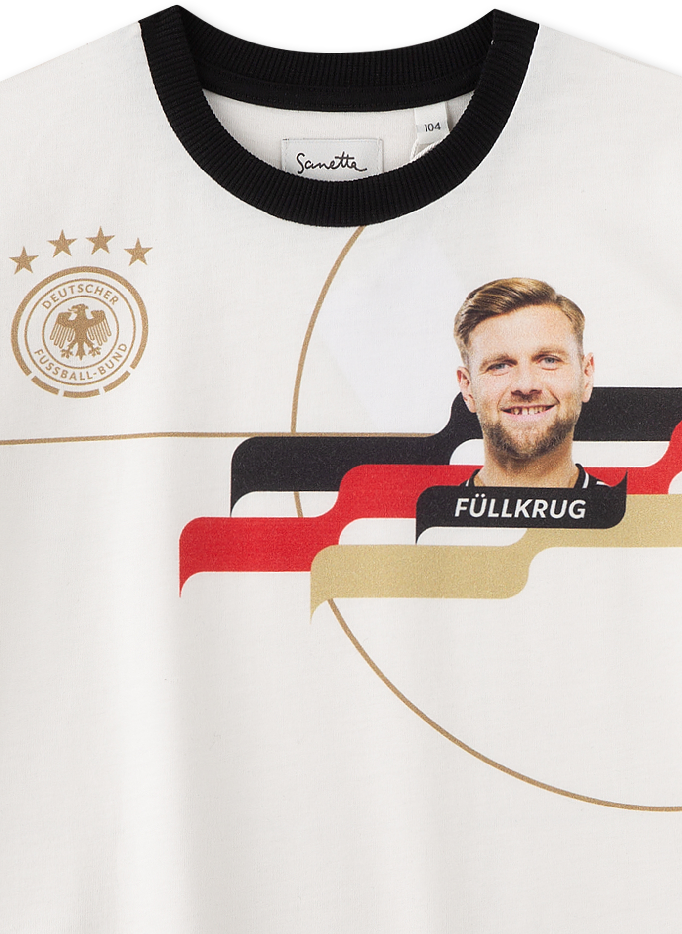 DFB-Fanshirt Füllkrug Off-White