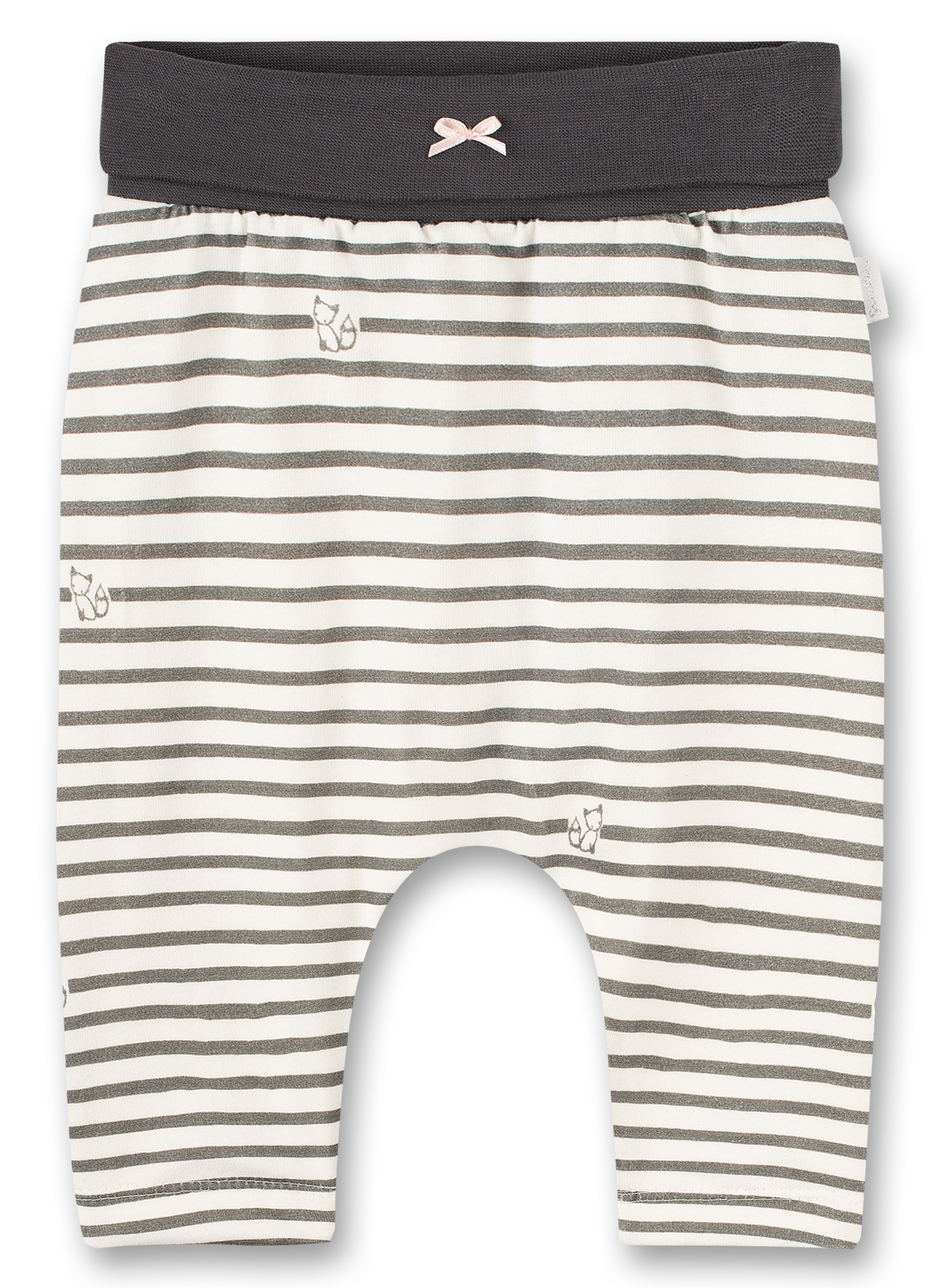 Mädchen-Hose gefüttert Off-White Ringel Nature Party