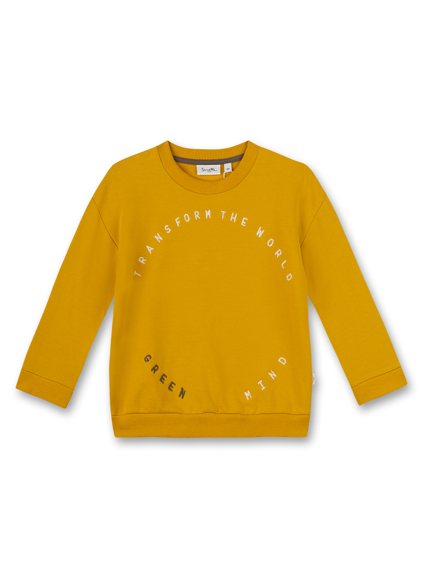 Jungen-Sweatshirt Gelb