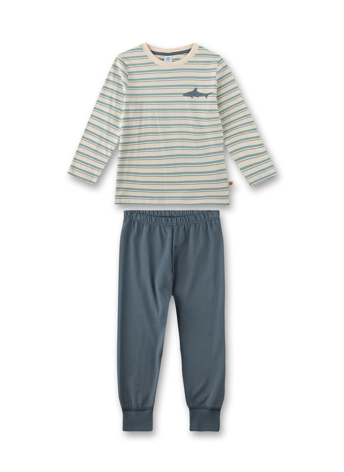 Sanetta Jungen-Schlafanzug lang Beige