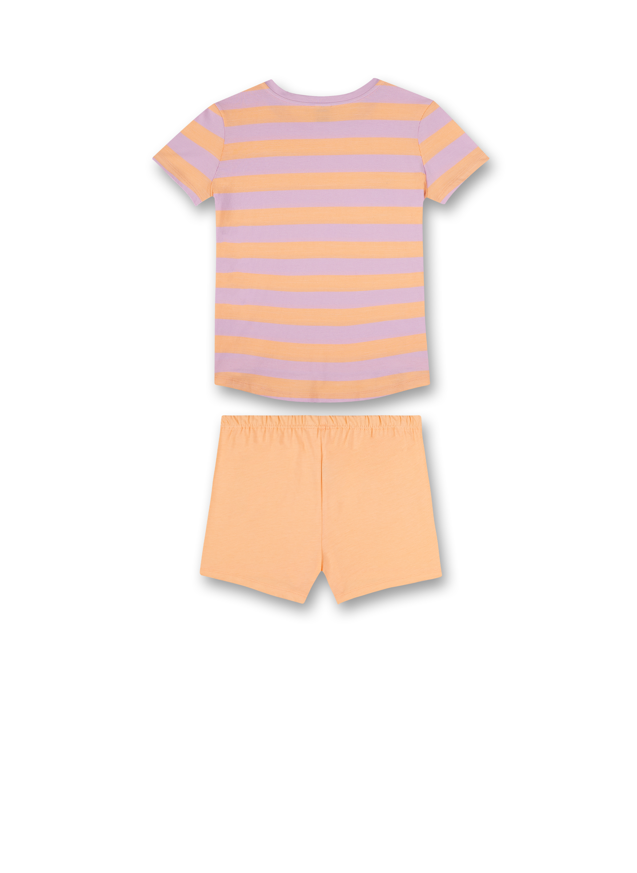 Mädchen-Schlafanzug Orange