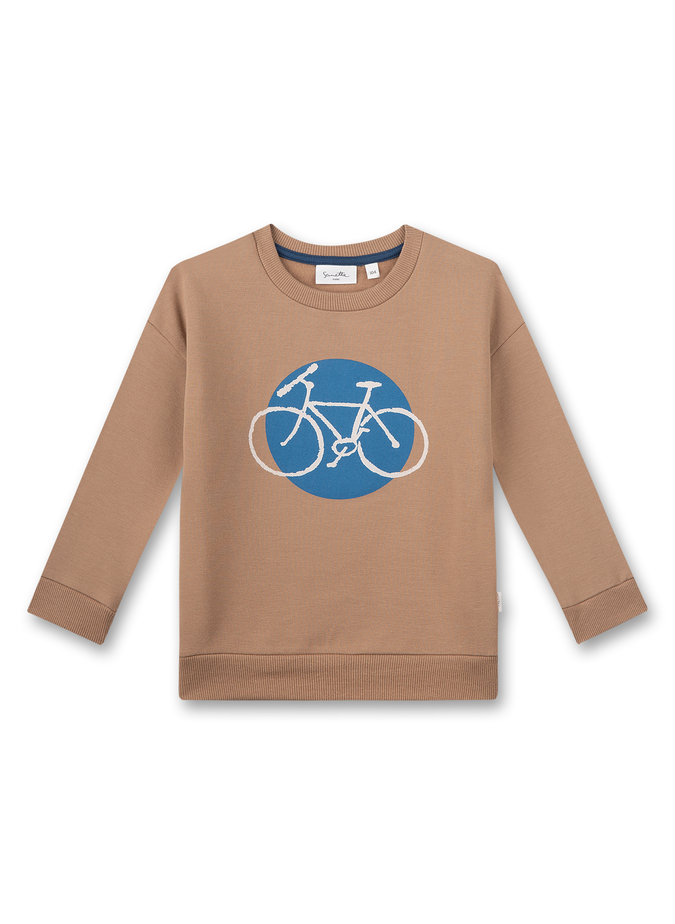 Jungen-Sweatshirt Braun