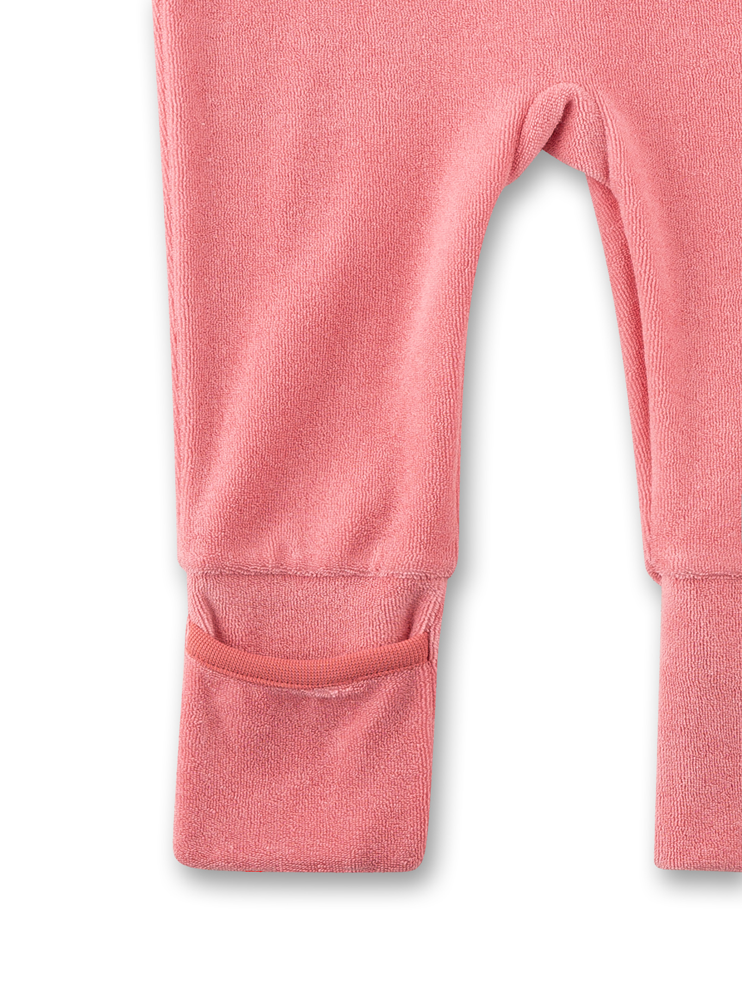 pajama-hose, rosa, weicher fleece, strumpfhose, gekrempfter saum