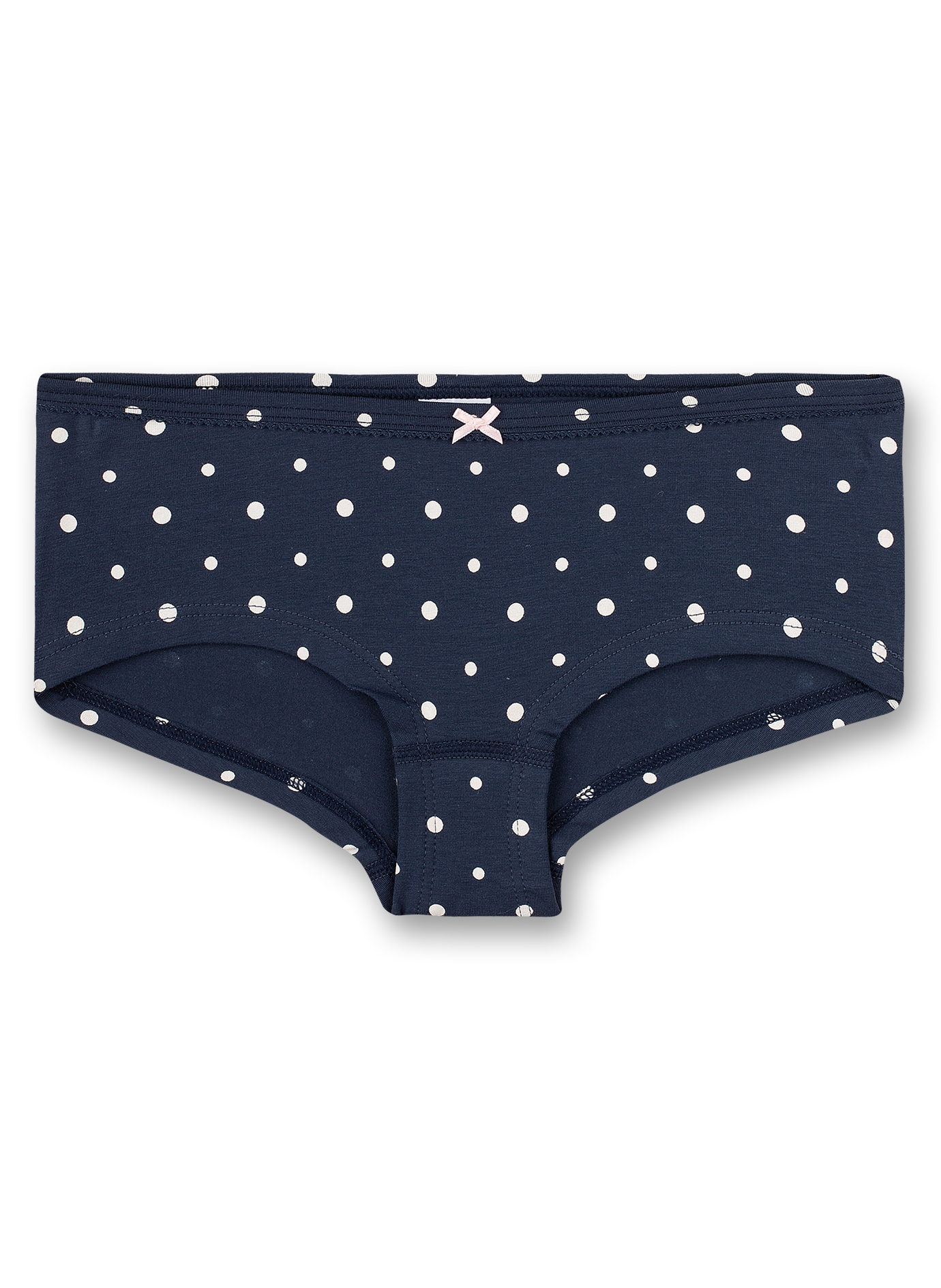 Mädchen-Cutbrief Dunkelblau Dots