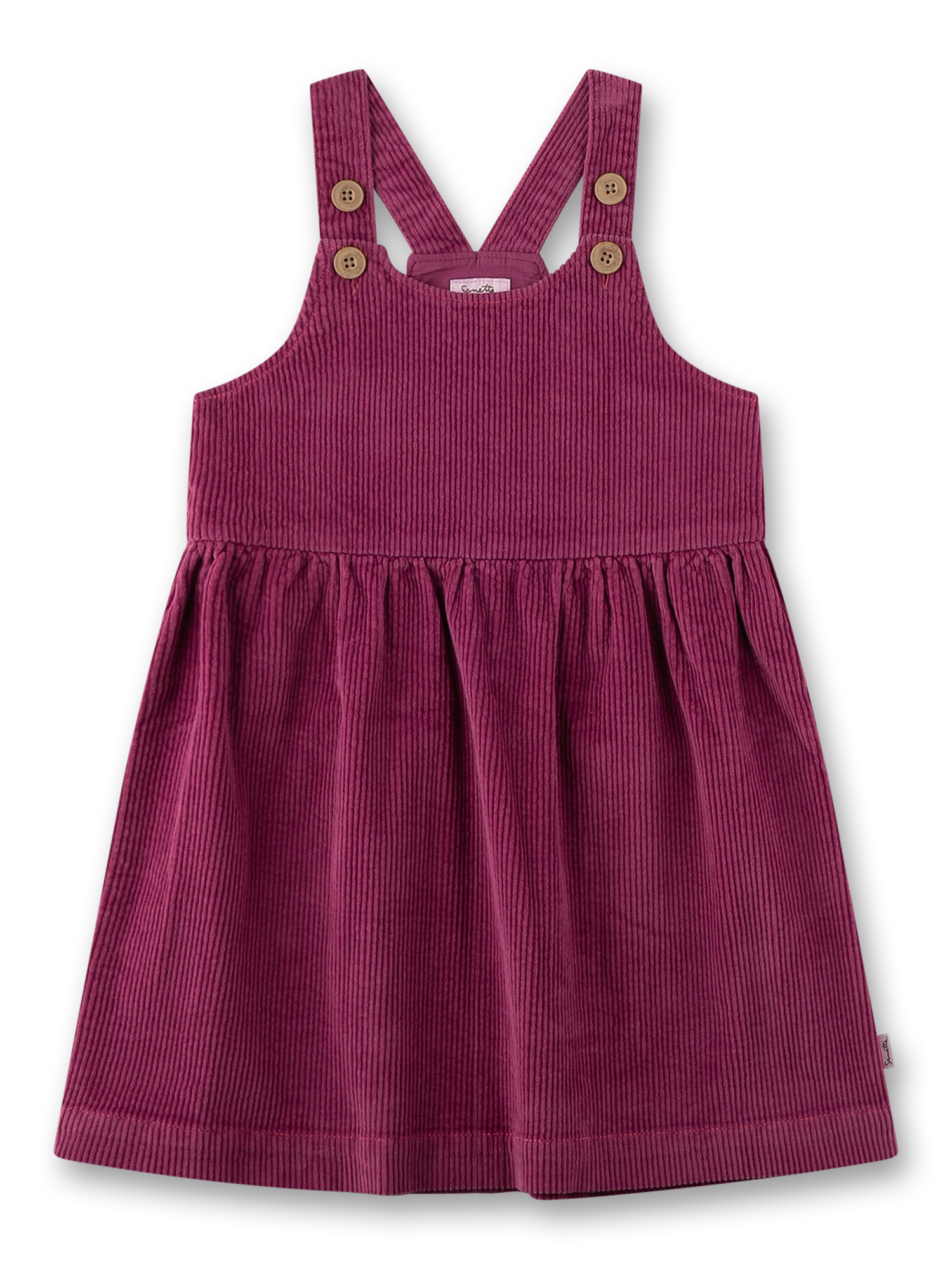 Mädchen-Kleid lila aus Cord 
