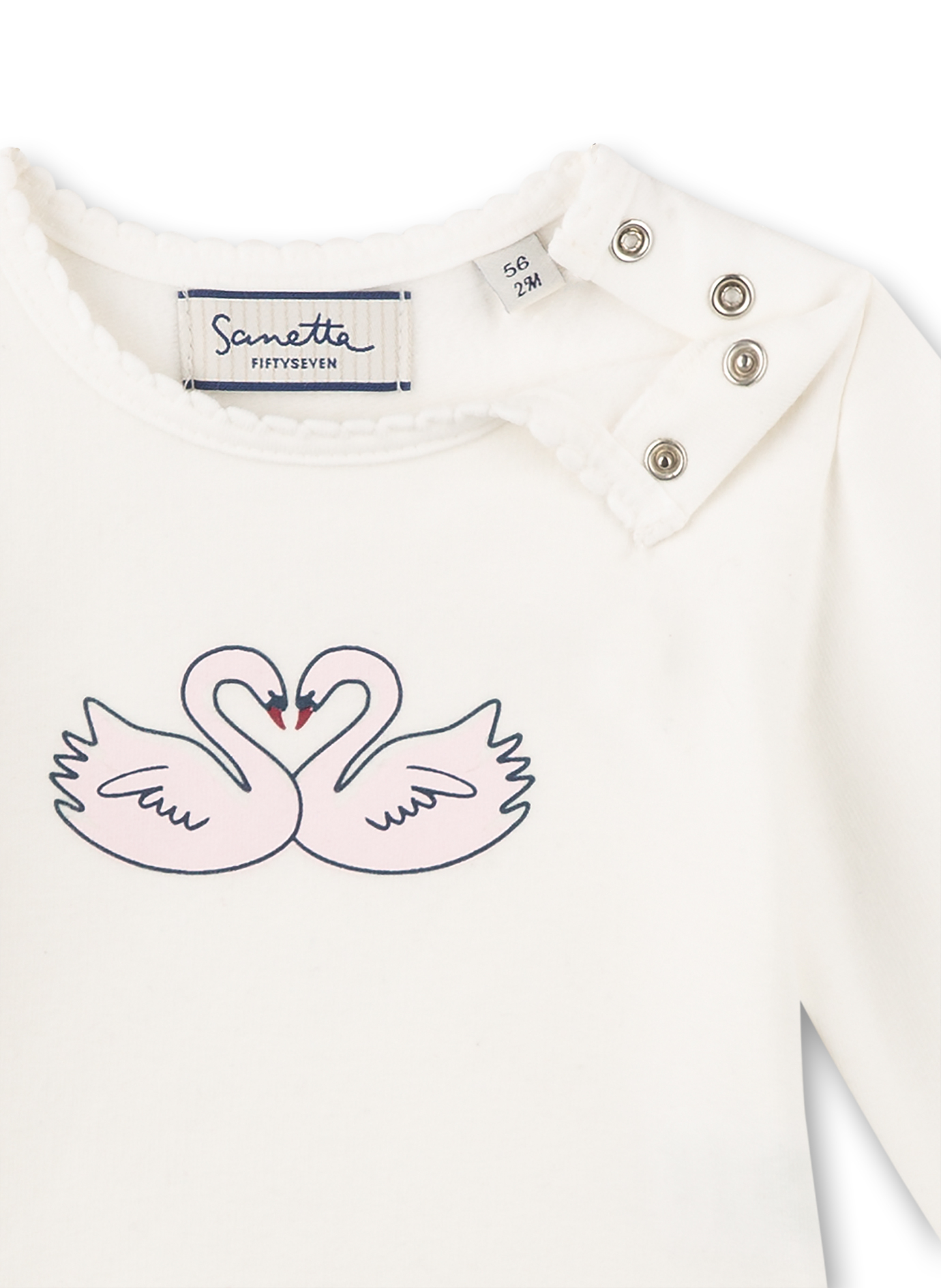 Mädchen-Sweatshirt Off-White Beautiful Swan