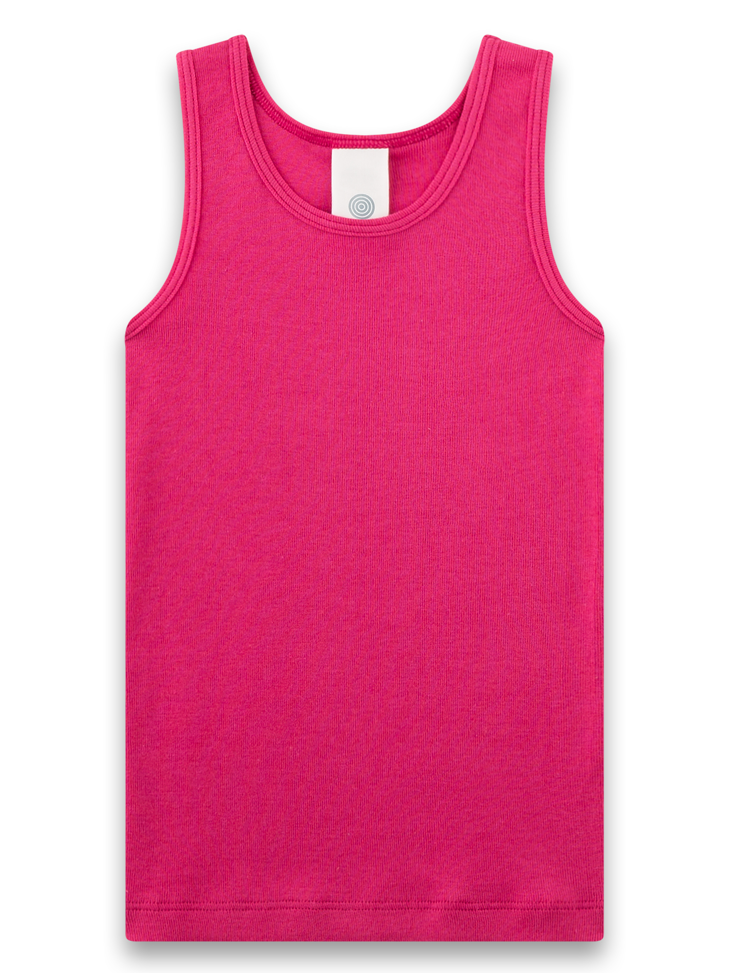 Tanktop, Unifarben, Magenta, Sleeveless, Baumwolle