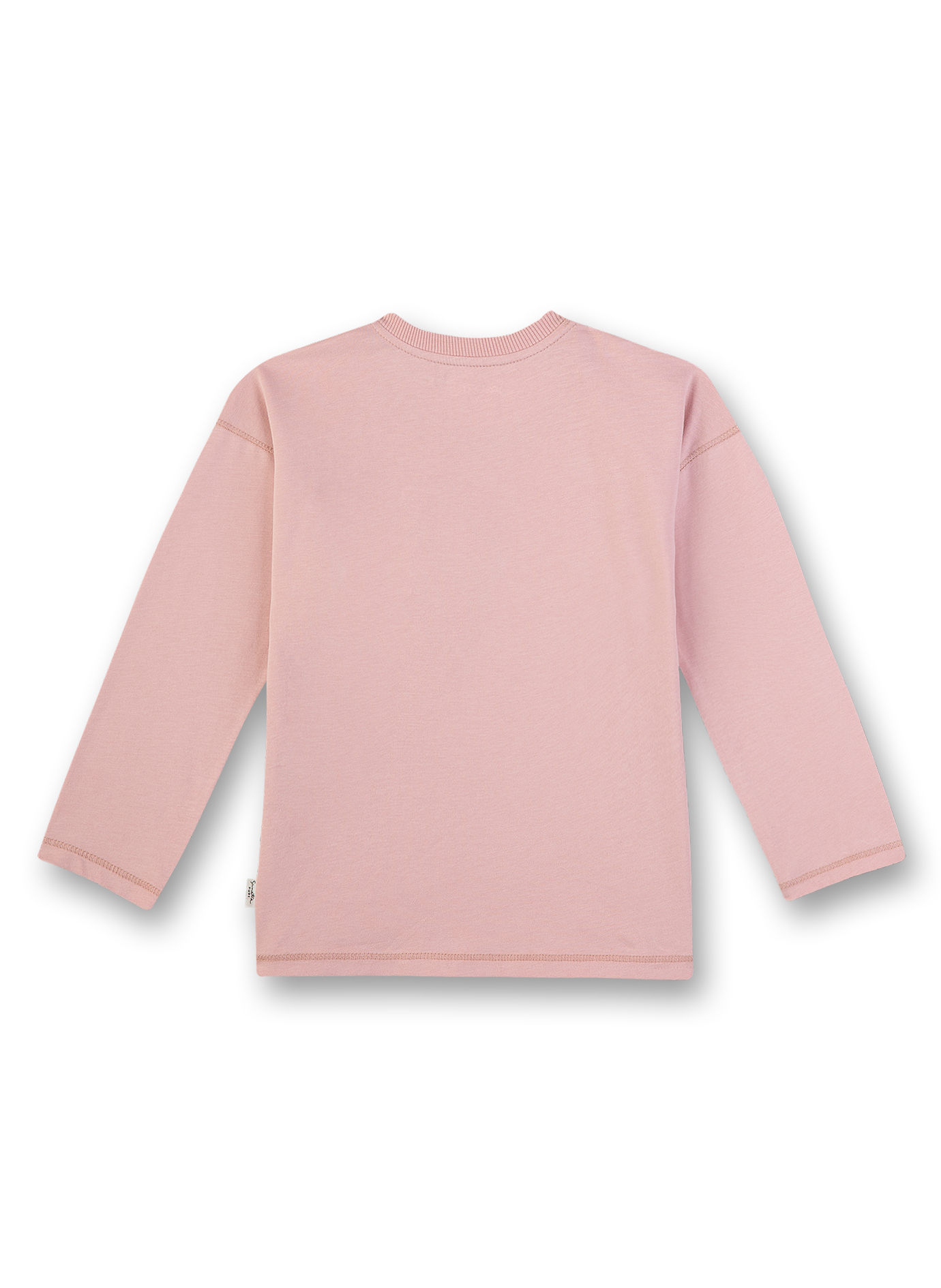 Mädchen-Shirt langarm Rosa