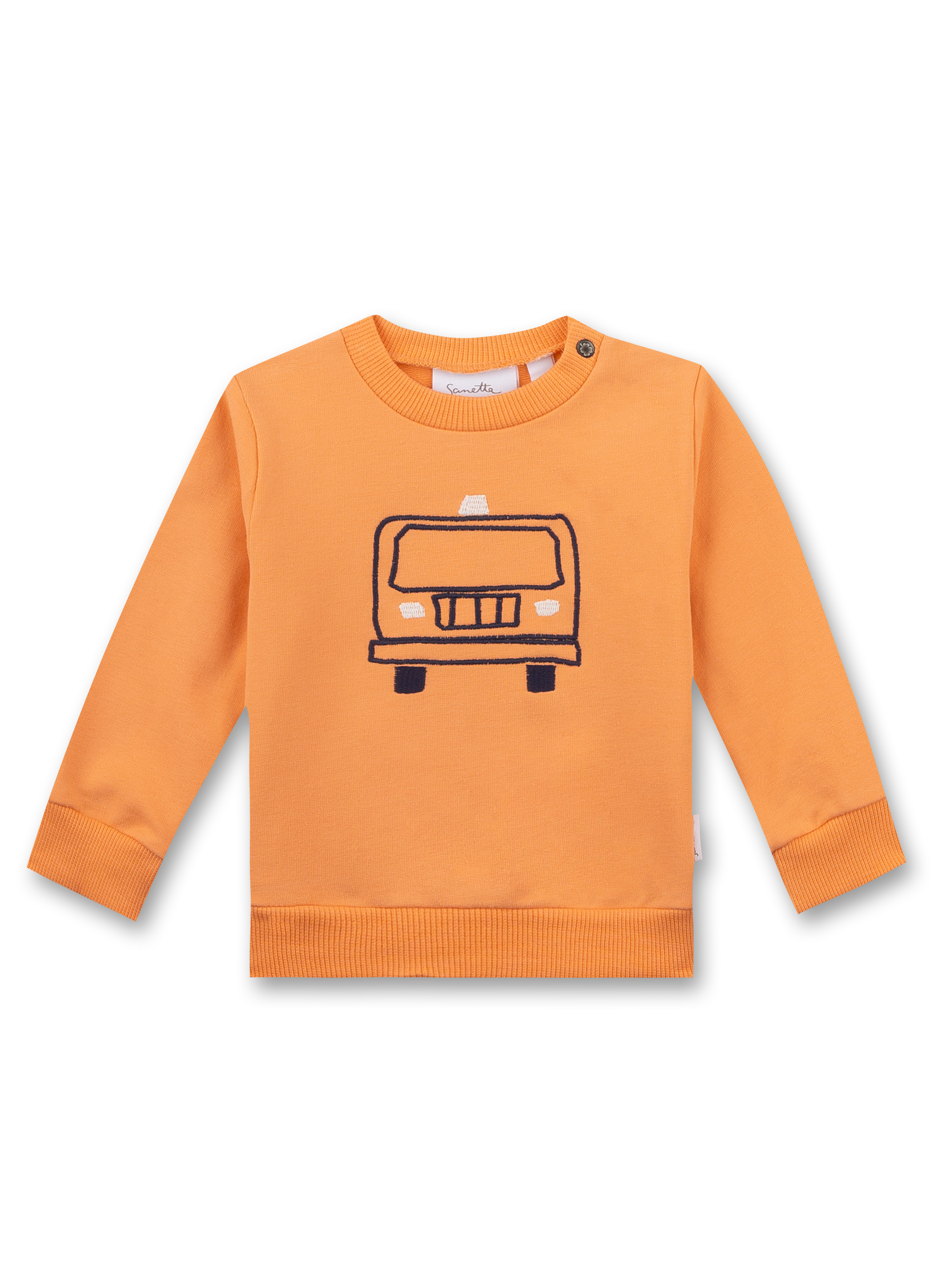 Jungen-Sweatshirt Orange