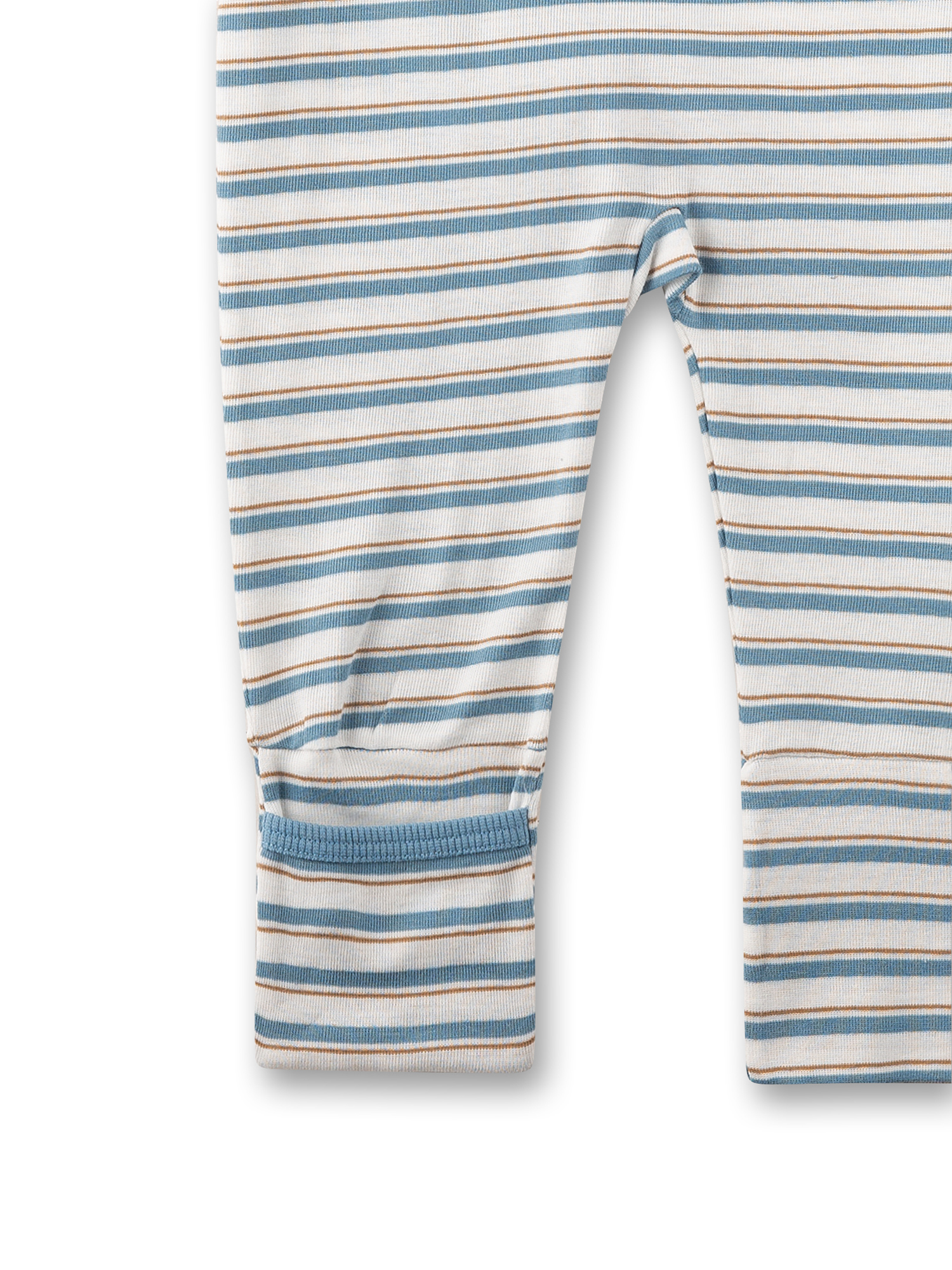 gestreift, leggings, blau, baumwolle, lang