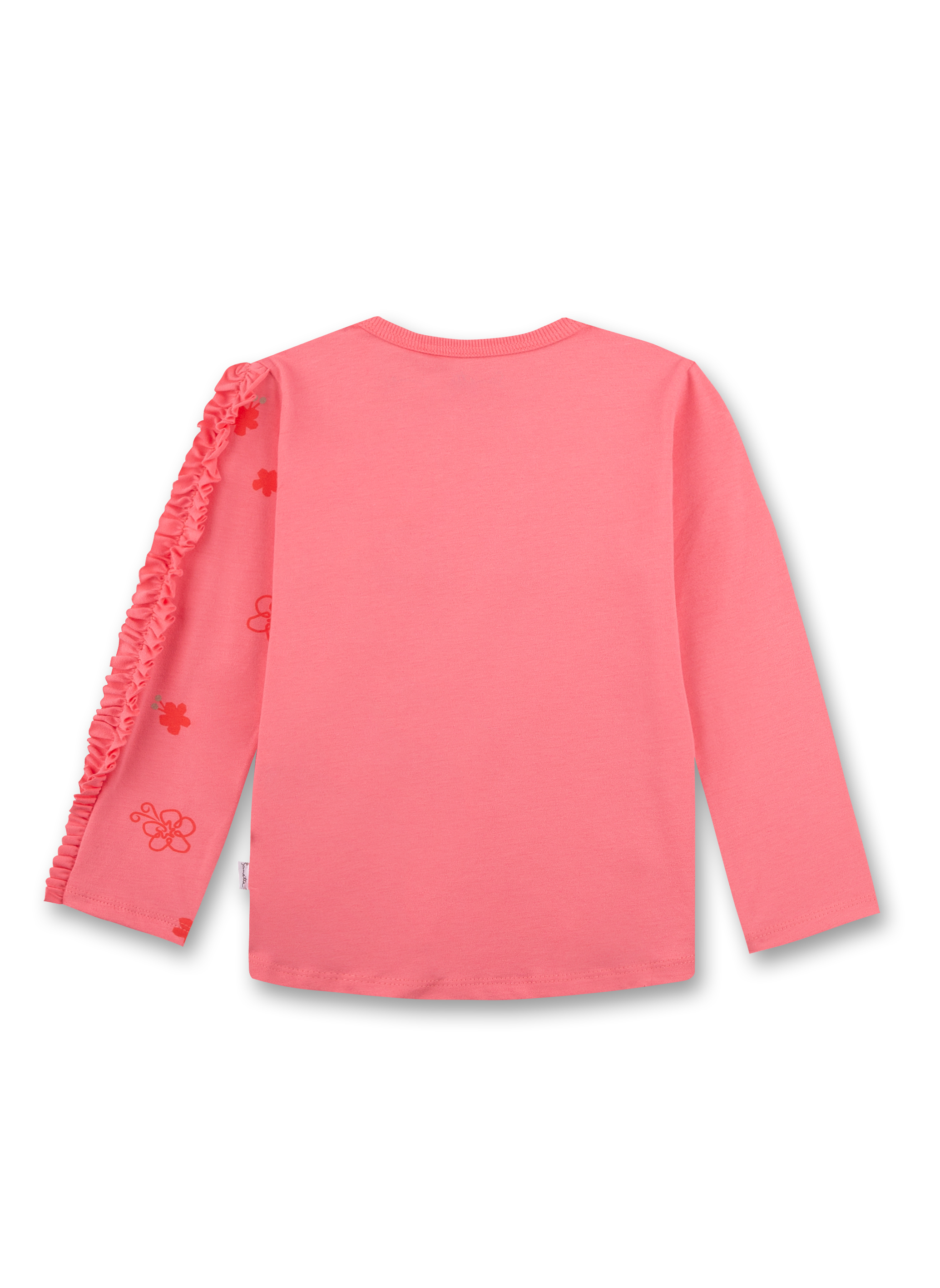 Mädchen-Shirt langarm Pink