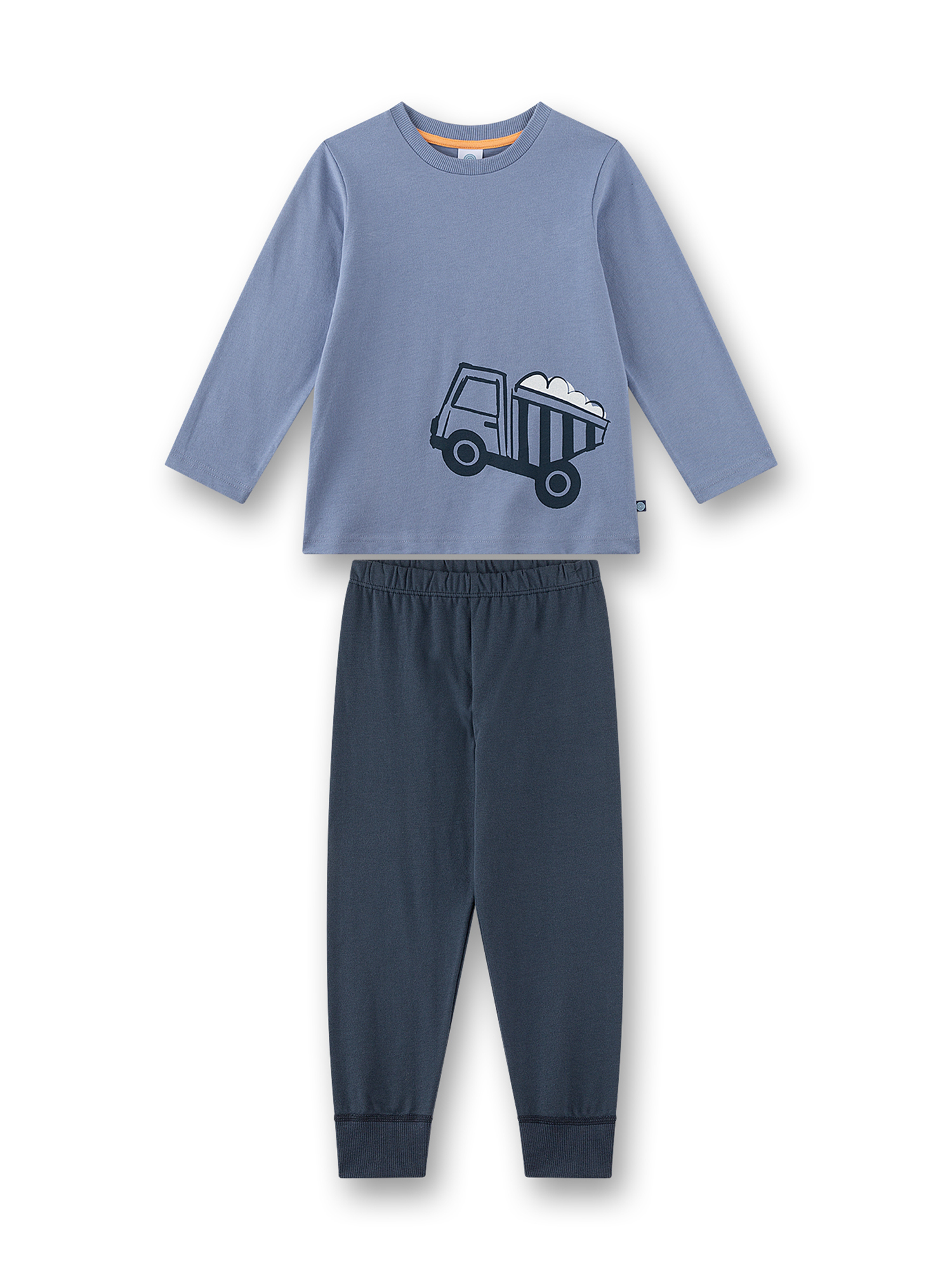 Pullover, Langarm, Lastwagen-Print, Baumwoll-Pullover?, Jogginghose