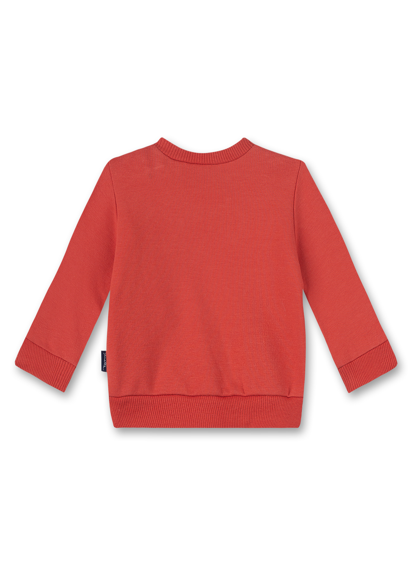 Jungen-Sweatshirt Orange Let's fly