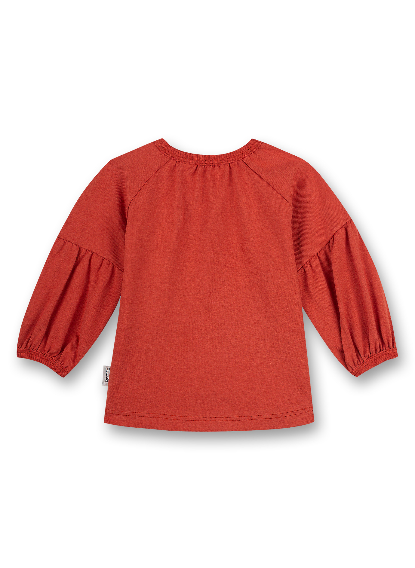 Mädchen-Shirt langarm Rot Cheeky Lamb