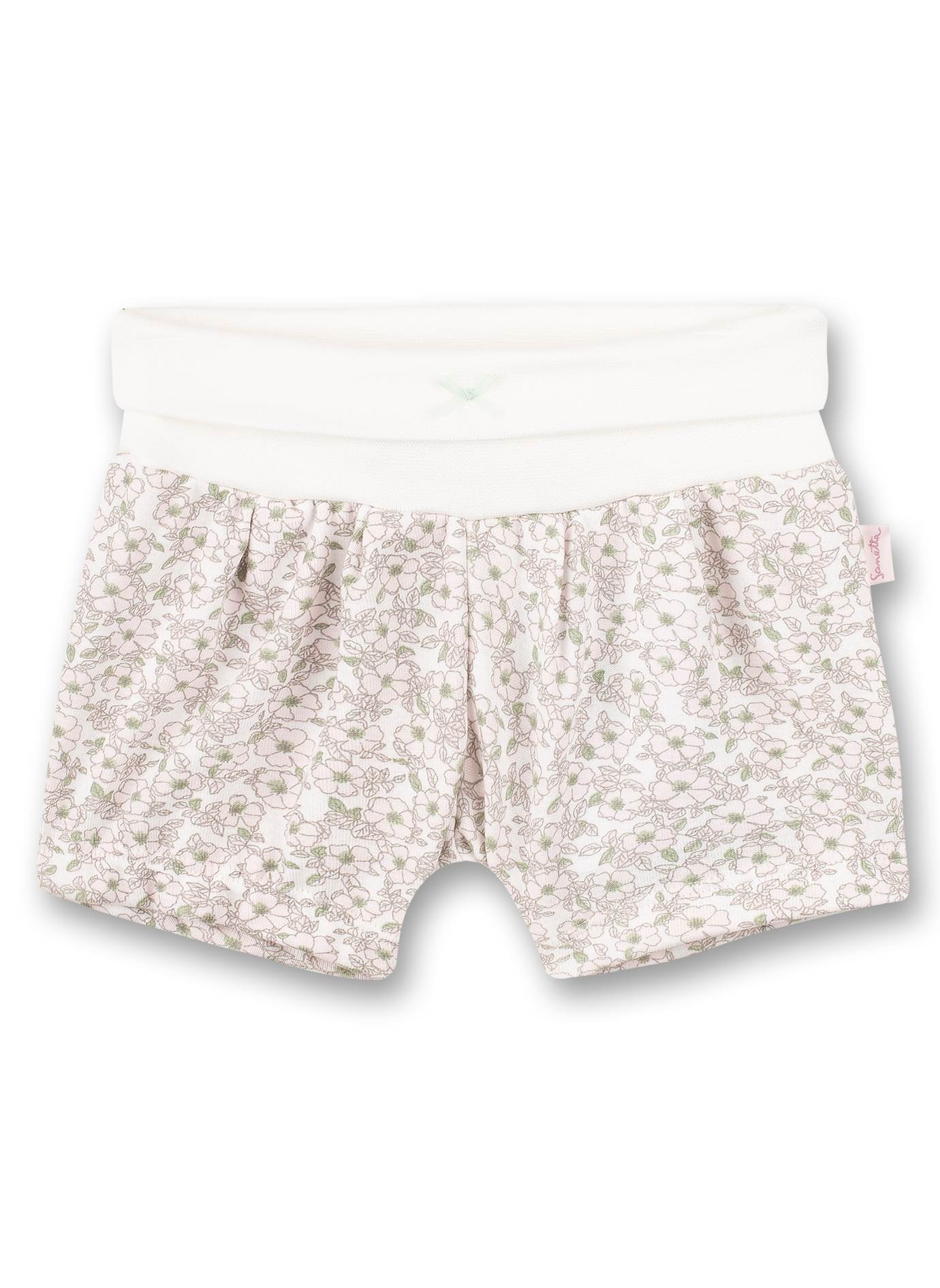 Mädchen-Shorts Rosa Blumen-Allover Honey Bee