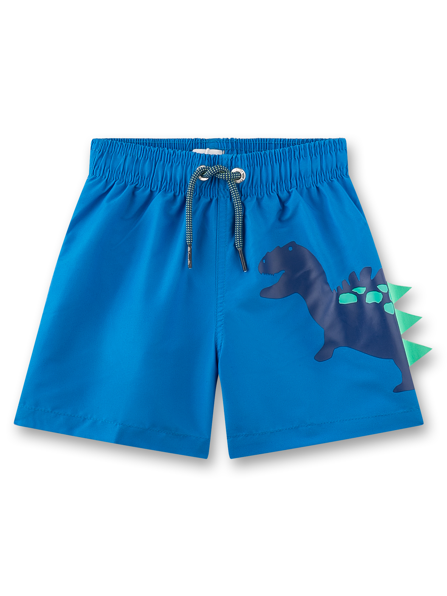 Jungen-Badeshorts blau Dino