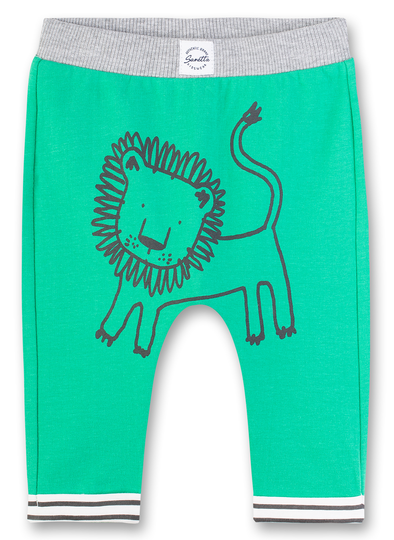 Jungen-Sweathose Grün Little Friends