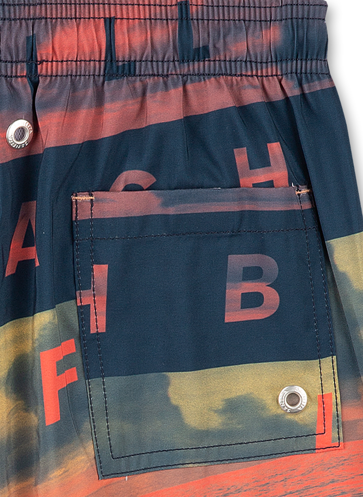 Jungen-Badeshorts Rot