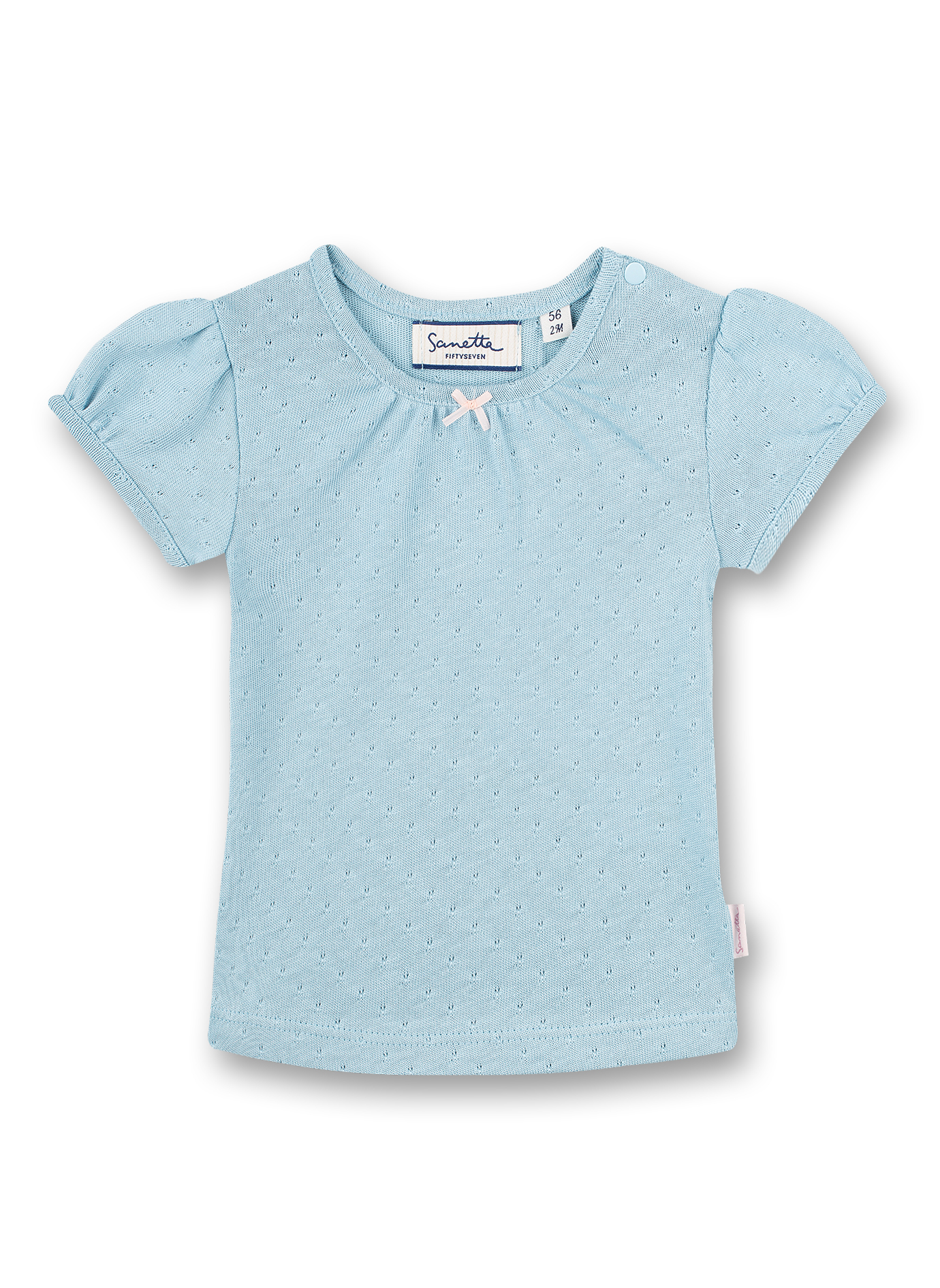 Mädchen-Shirt Hellblau Fluffy Duckling