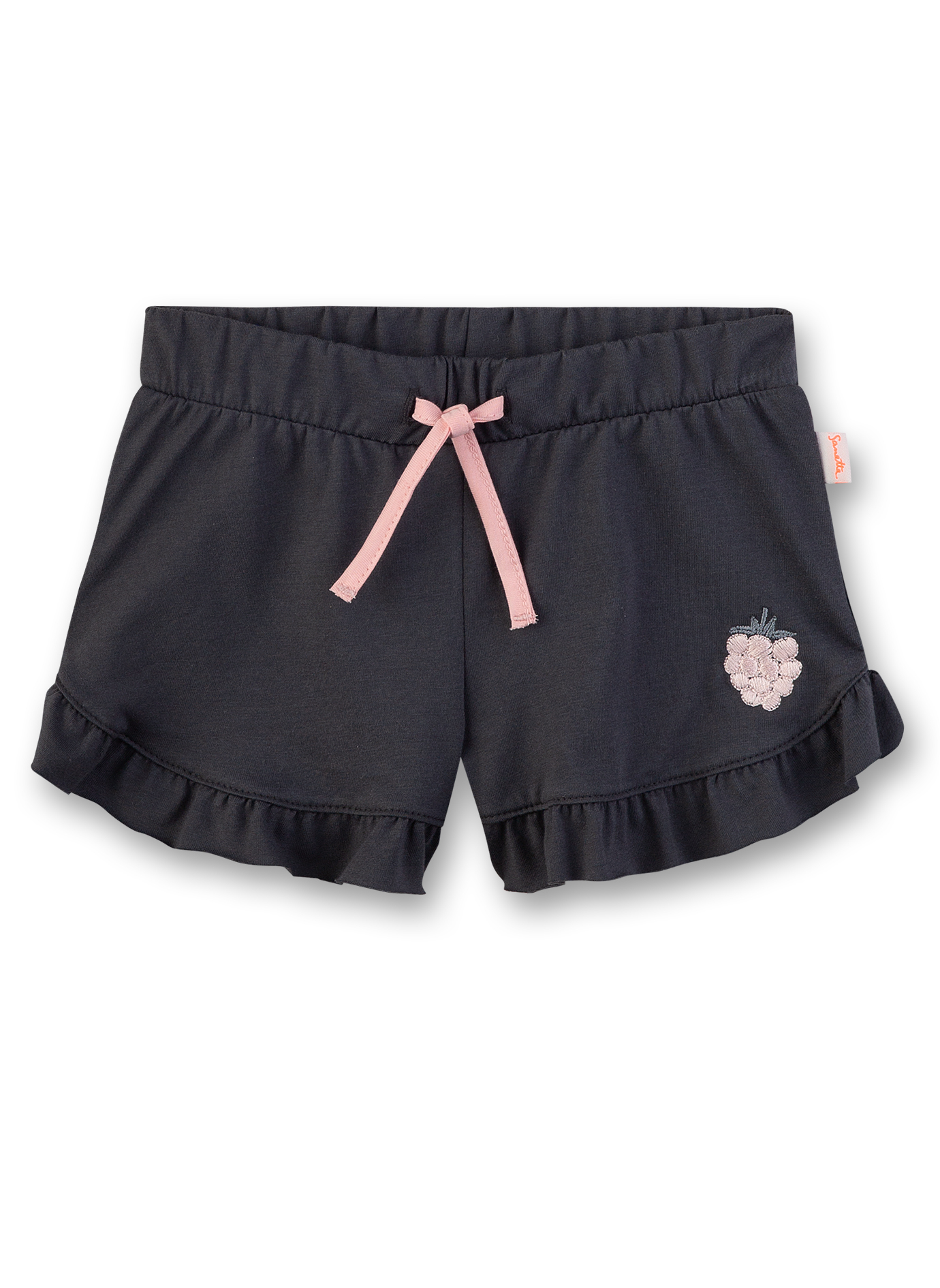 Mädchen-Shorts Dunkelgrau Ice Cream