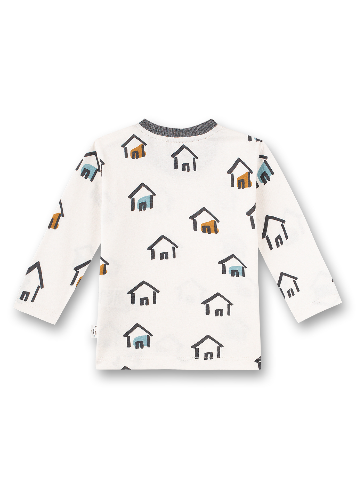 Jungen-Shirt langarm Weiß