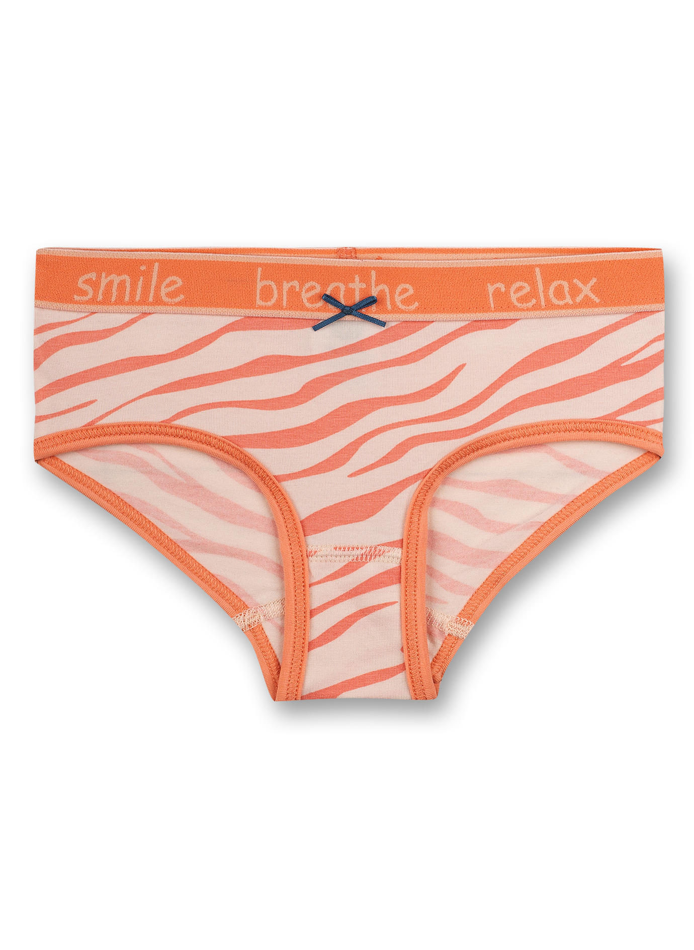 Mädchen-Hüftslip Rosa Yoga Safari