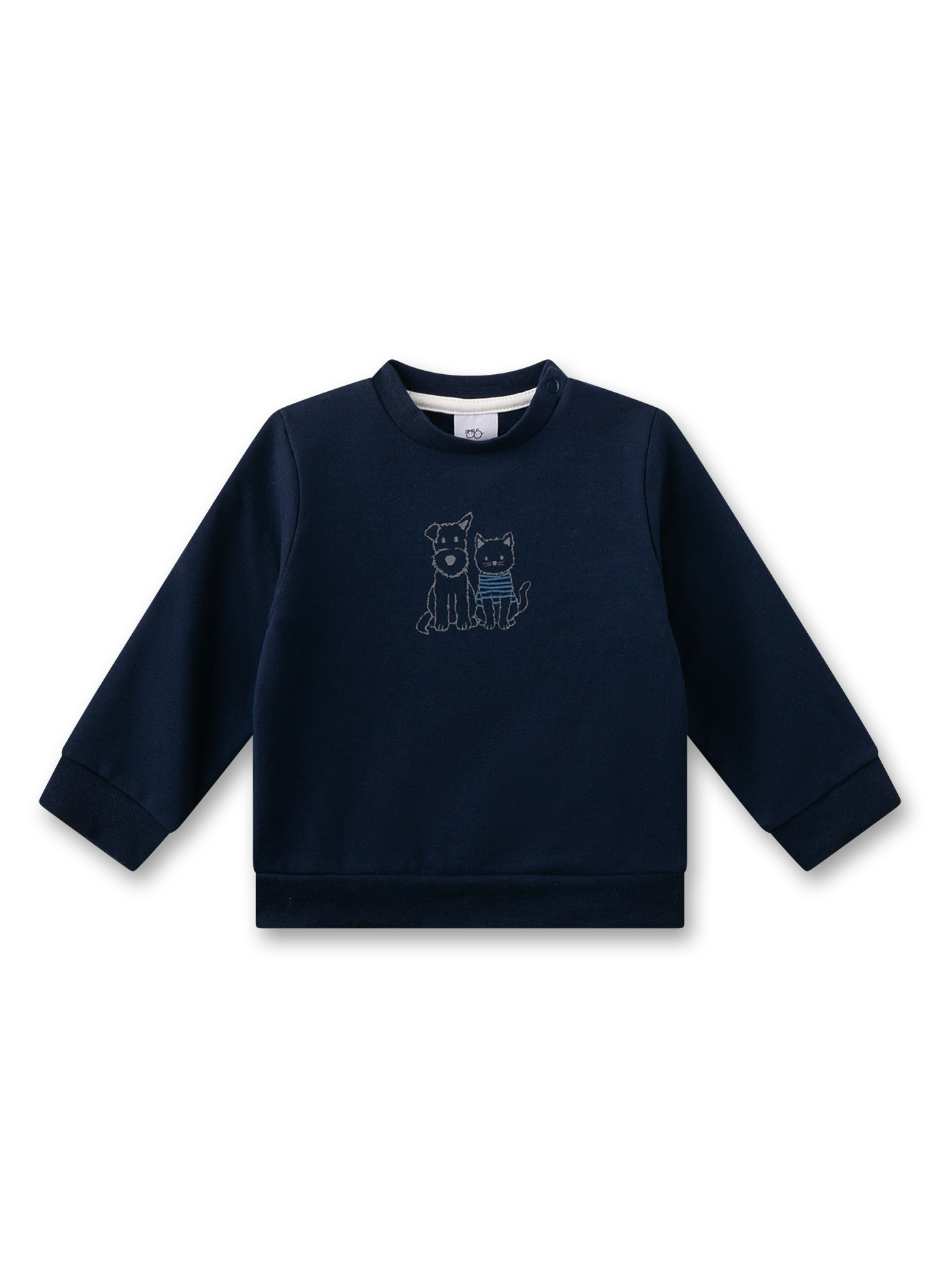 Baby-Sweatshirt dunkelblau