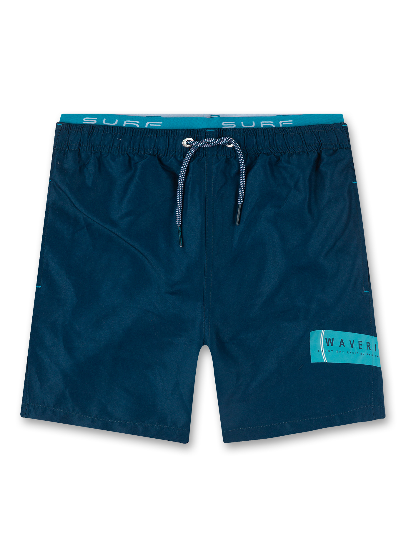 Jungen-Badeshorts Dunkelblau