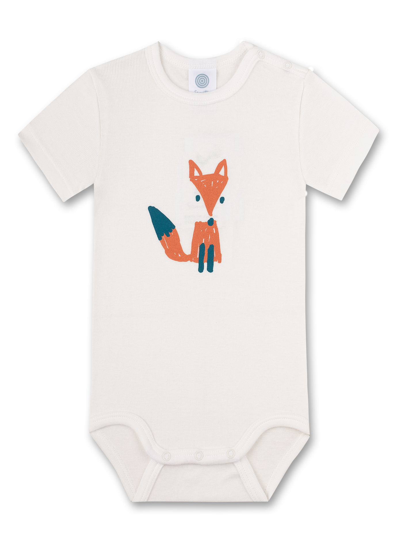 Body kurzarm Off-White Fox