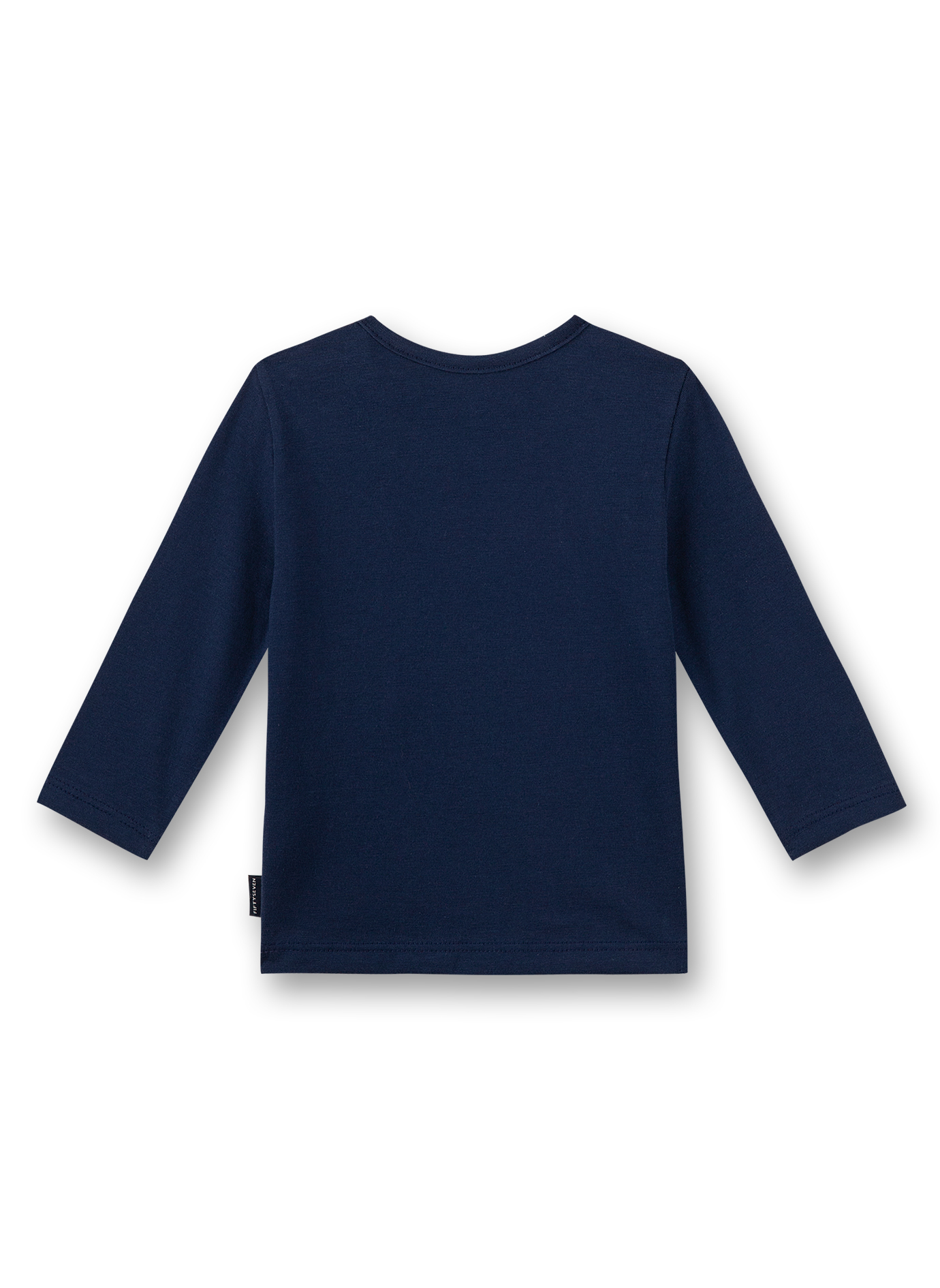 Jungen-Shirt langarm Dunkelblau Vintage Cars